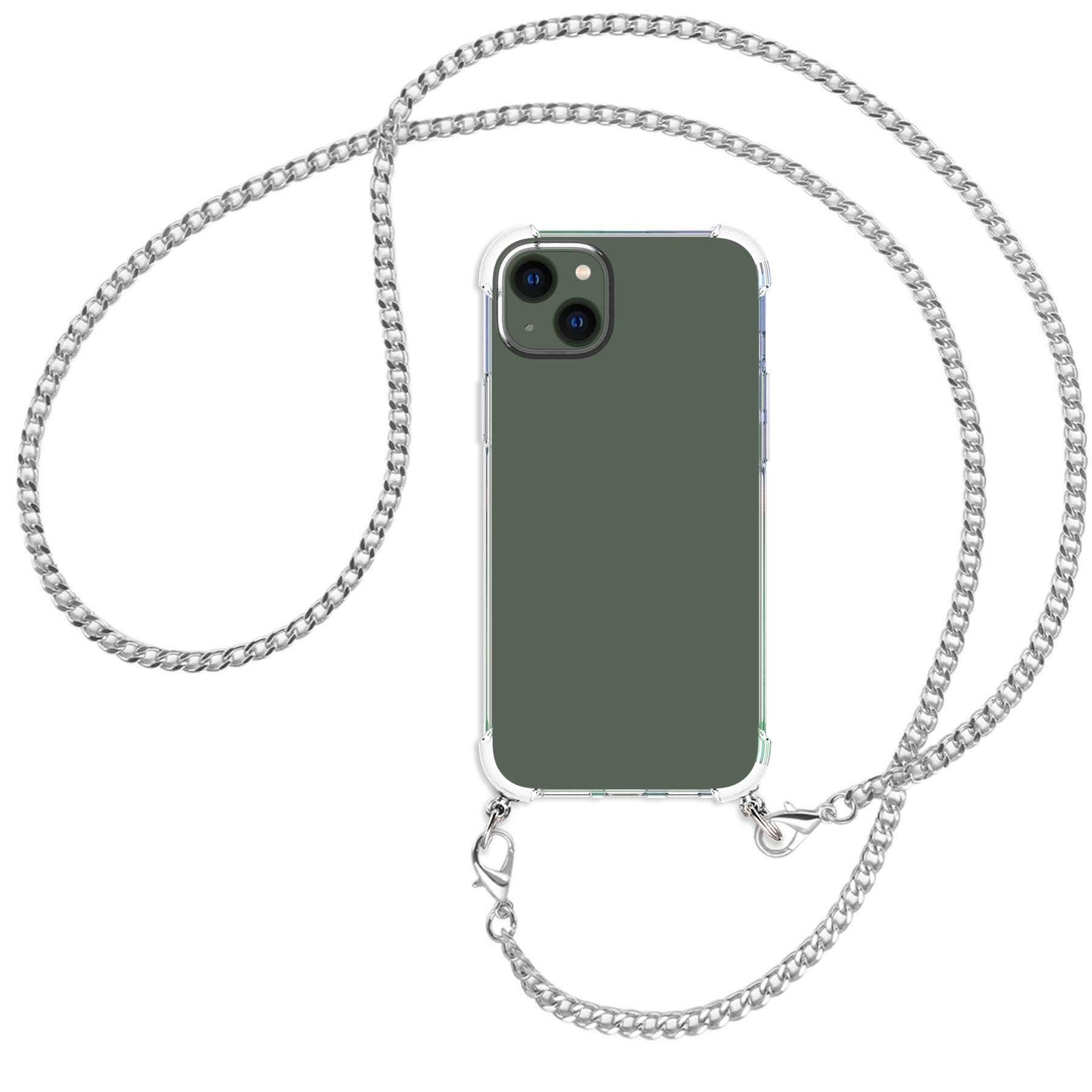 mtb more energy Handykette für Apple iPhone 14 Plus (6.7) [MK], Umhängehülle mit Metallkette [NC-601-MK]