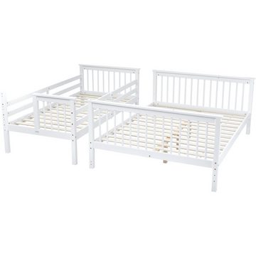 Celya Etagenbett Kinderbett mit Seitenleiter, 90x200cm, 140x200cm, Aufbewahrungsschublade