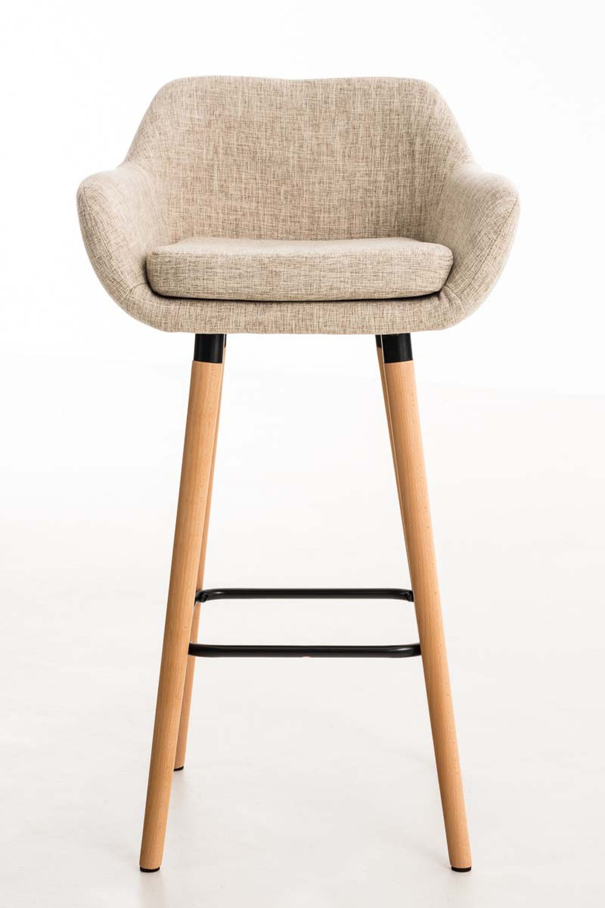 TPFLiving Barhocker Stoff (Barstuhl - Thekenhocker günstig online kaufen