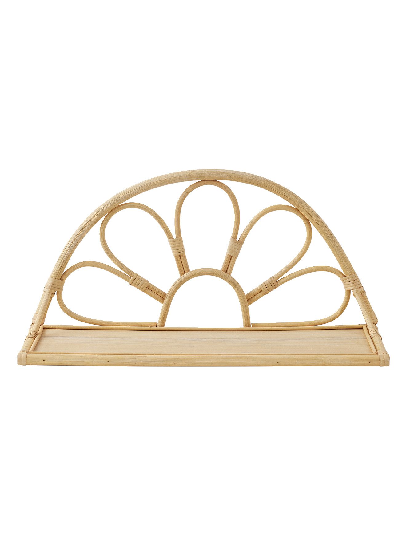 vertbaudet Wandregal Kinderzimmer Wandregal aus Rattan günstig online kaufen