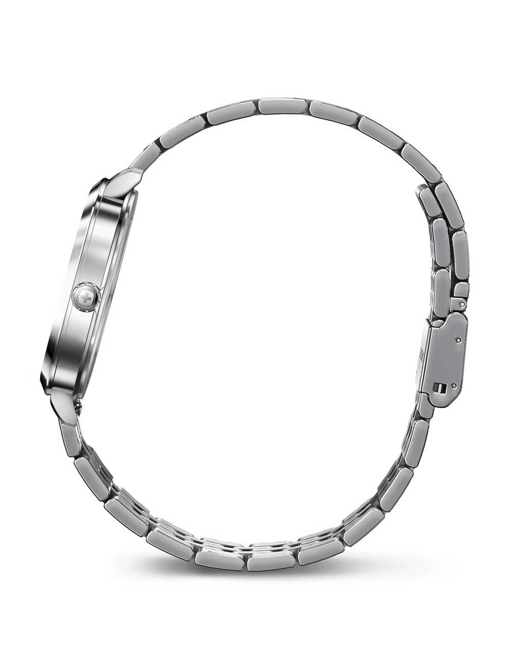 Wenger Quarzuhr Wenger 01.1921.103 Herrenuhr Vintage Classic 37mm 5ATM Wenger 01.1921.103 Herrenuhr Vintage Classic 37mm 5ATM