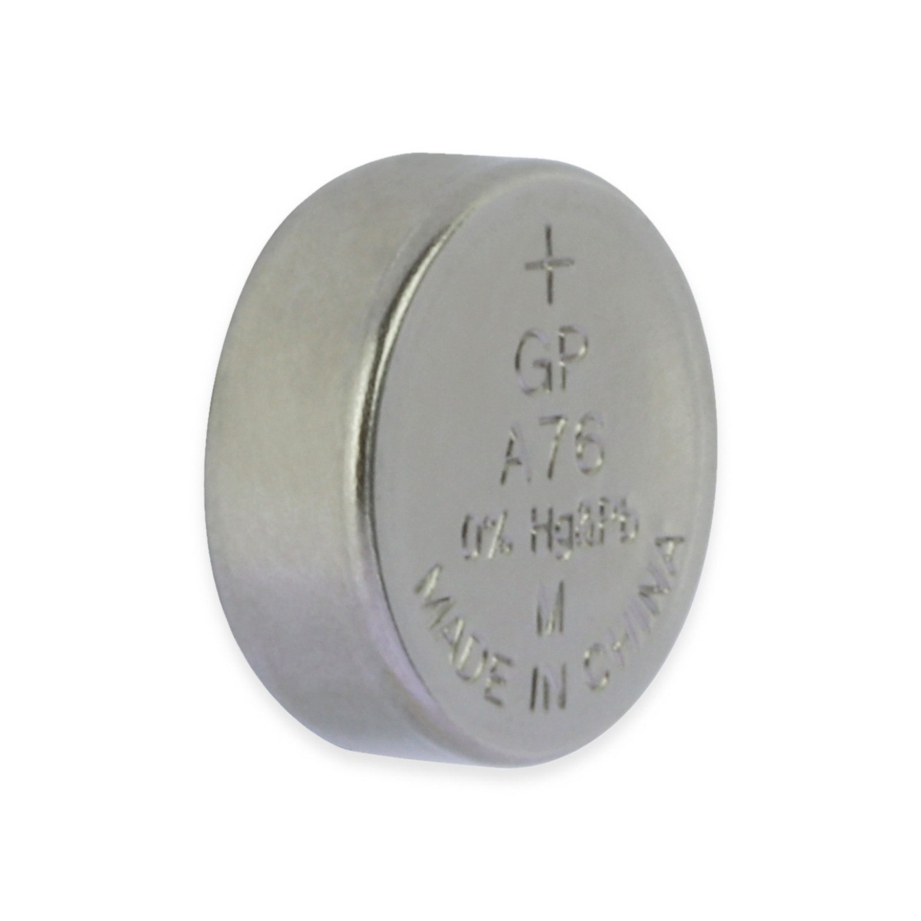 Gp GP Knopfzelle LR44, Alkaline, 1,5 V-, 2 Stück Knopfzelle