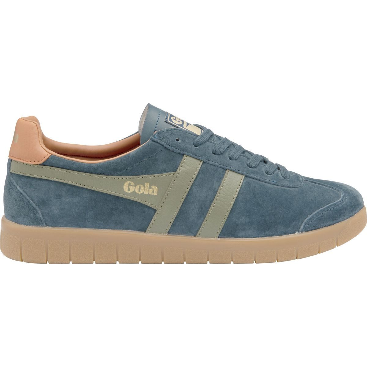 Gola Hurricane Suede Sneaker Men Sneaker Stilvoller Herrensneaker mit Wildleder und Gummisohle, inspiriert von