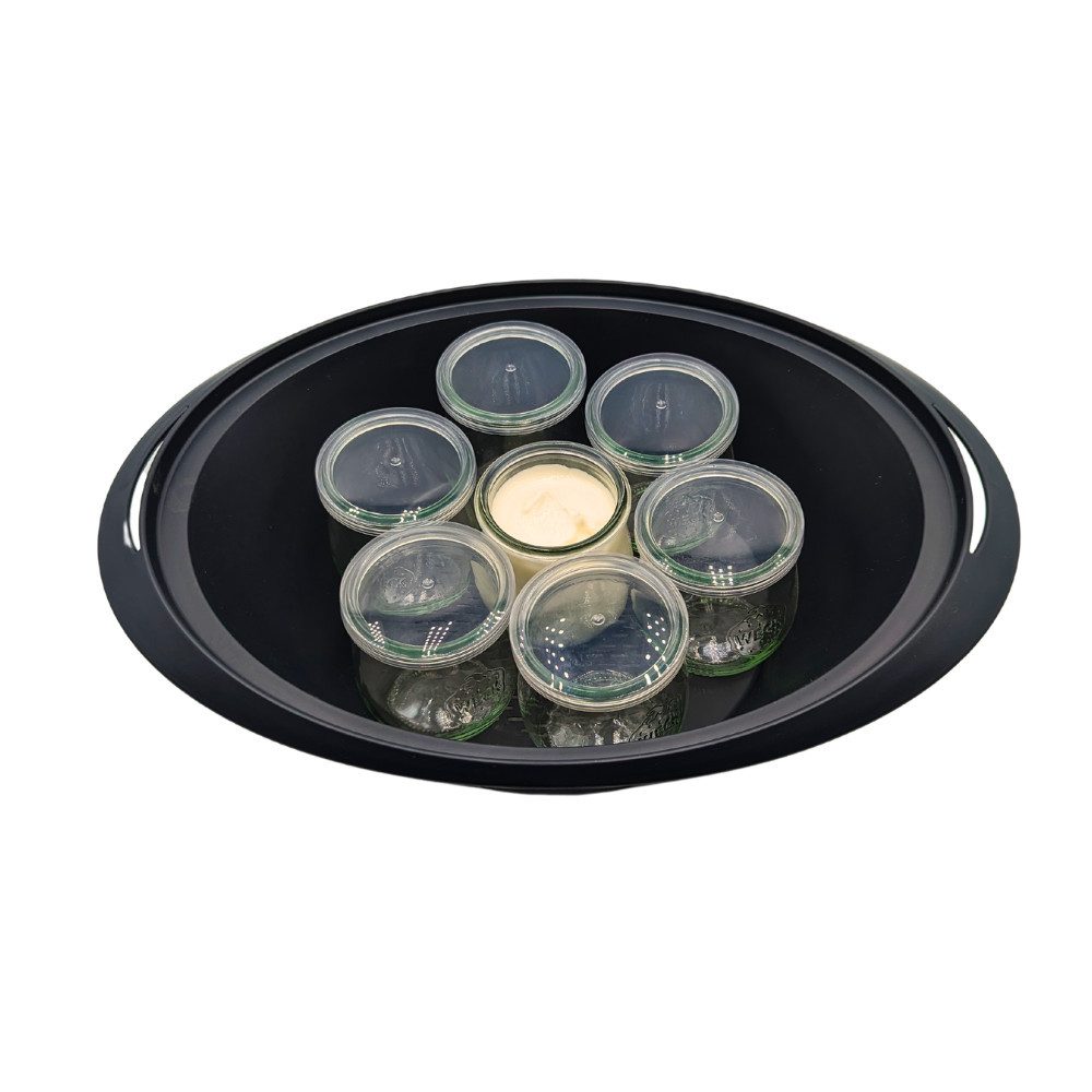 mikken Joghurtgläser 8er Set WECK Dessertgläser 220 ml Joghurtglas mit Frischhaltedeckel, (8er Set) – Bild 4 von 5