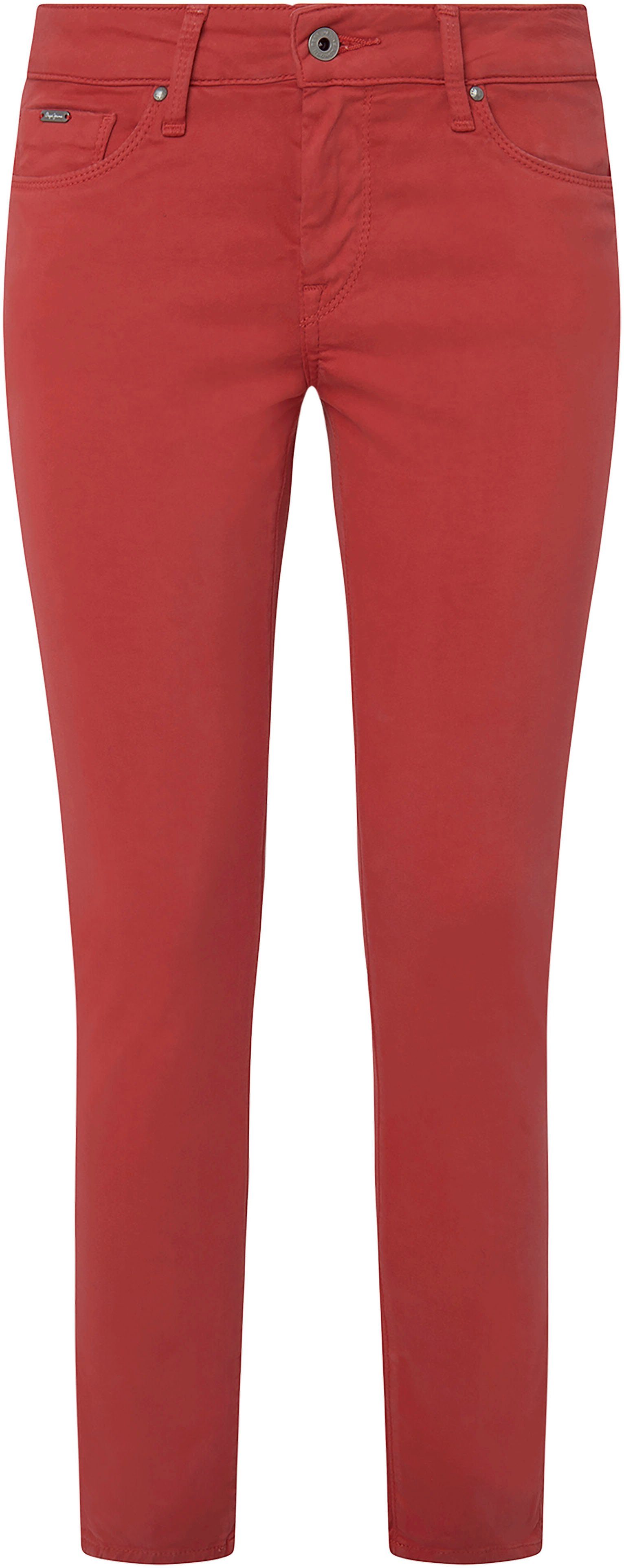 Pepe Jeans 5-Pocket-Hose red Skinny Soho studio