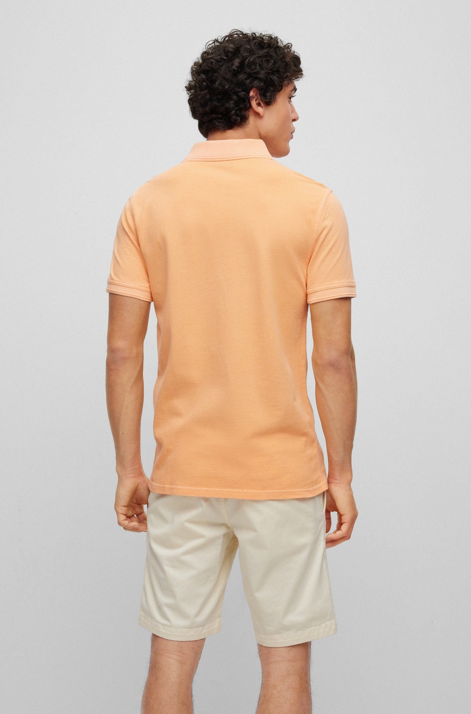 (833) BOSS ORANGE (1-tlg) Orange Prime Poloshirt