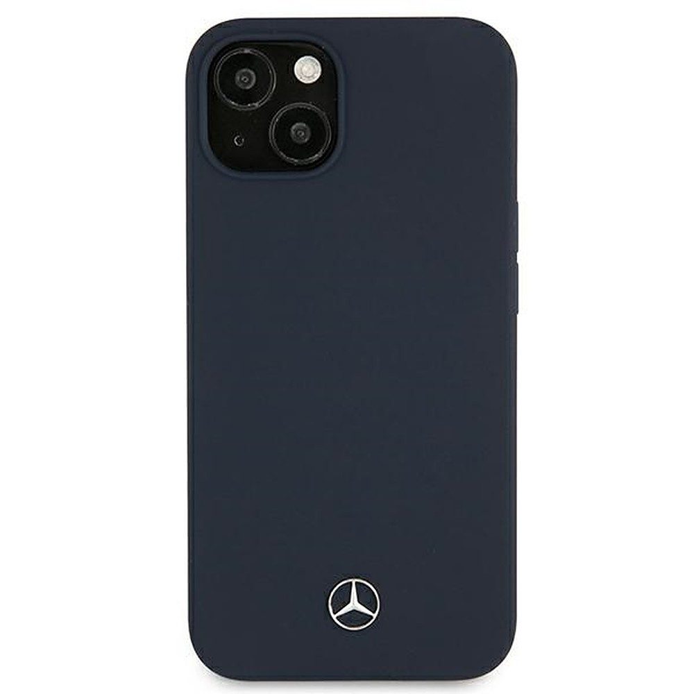 Mercedes Handyhülle Schutzhülle Rückschale Smartphoneschutz 5,4 Zoll, Mikrofaserfutter, flexibles Silikon, Mercedes-Lizenz