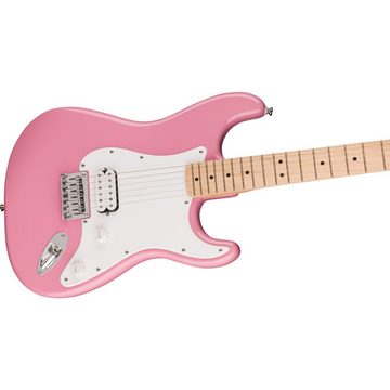 Squier E-Gitarre, E-Gitarren, ST-Modelle, Sonic Stratocaster HT H MN Flash Pink - E-Gitarre