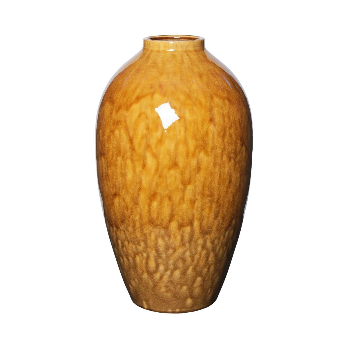 Broste Copenhagen Dekovase Ingrid Vase L Keramik Apple Cinnamon 40 cm (Vase)