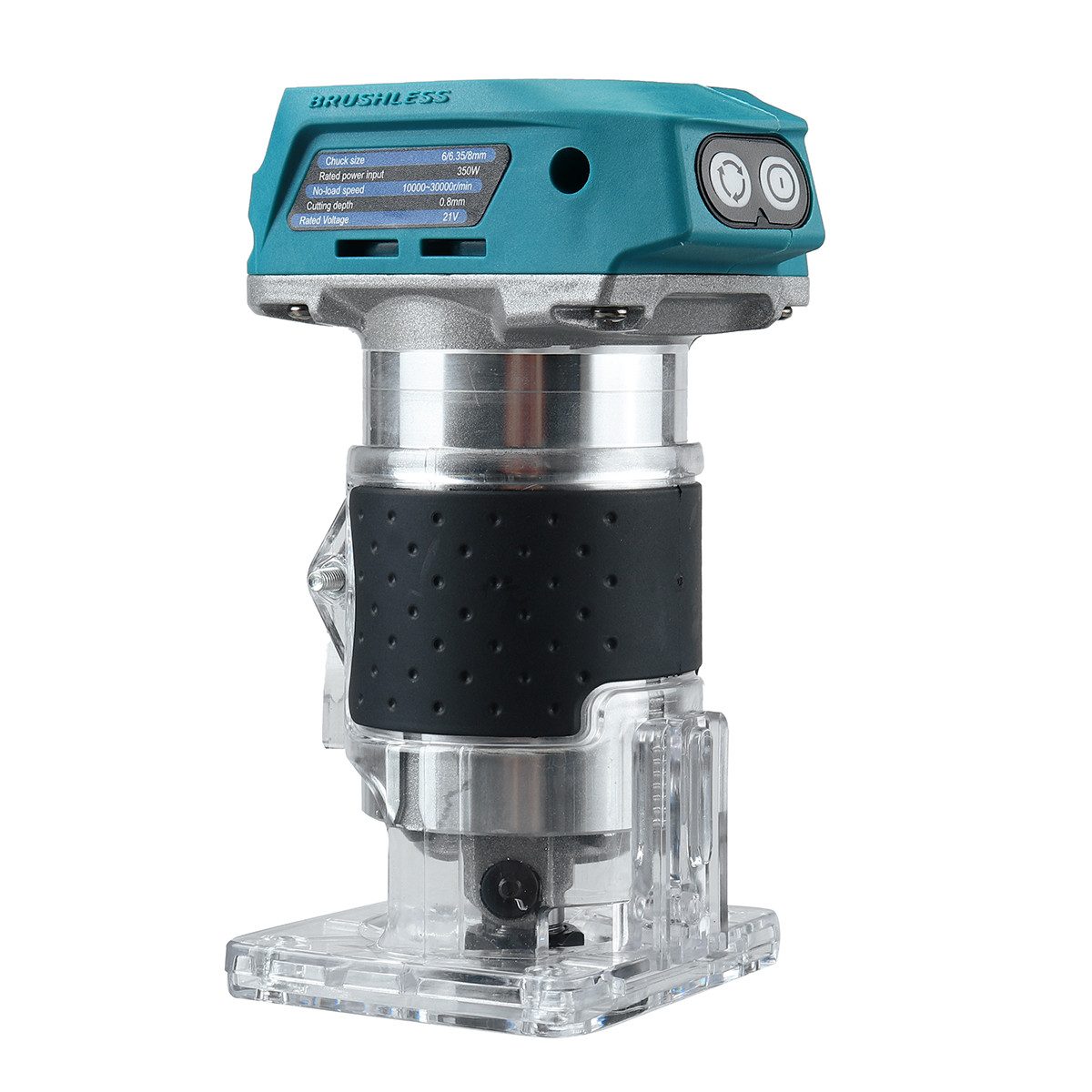 Insma Oberfräse, (1-tlg), Akku-Trimmer einstellbare Schnitttiefe, Kantenfräse Ohne Akkus