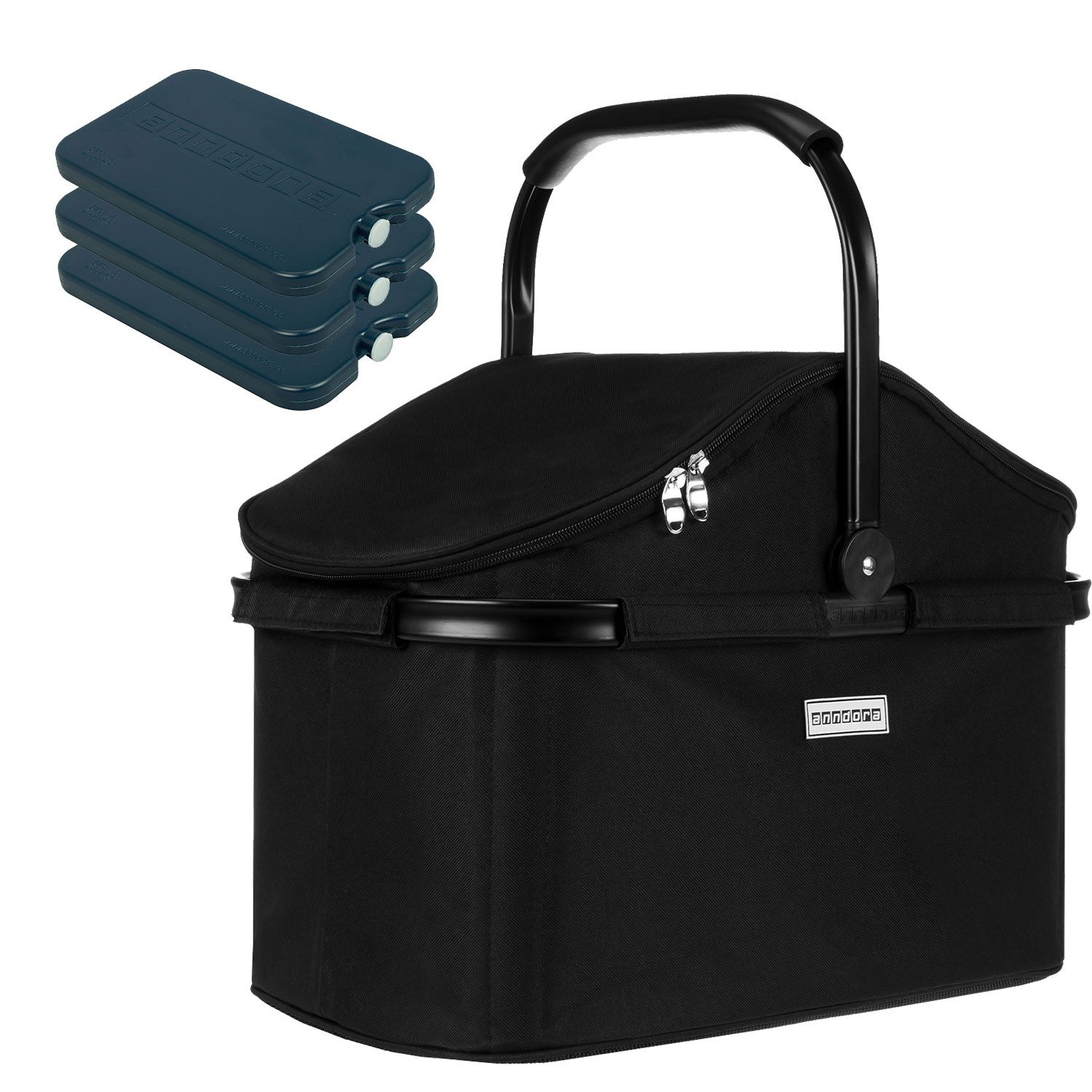 anndora Einkaufskorb thermo Shopper Kühlkorb mit Kühlakkus, 25 l, isolierte günstig online kaufen