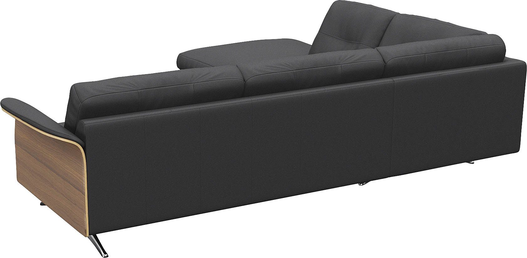 FLEXLUX Ecksofa Glow, super bequem durch hochwertigem Sitzaufbau mit Federkern, L-Form, Skandinavisches Design, In hochwertiger Verarbeitung