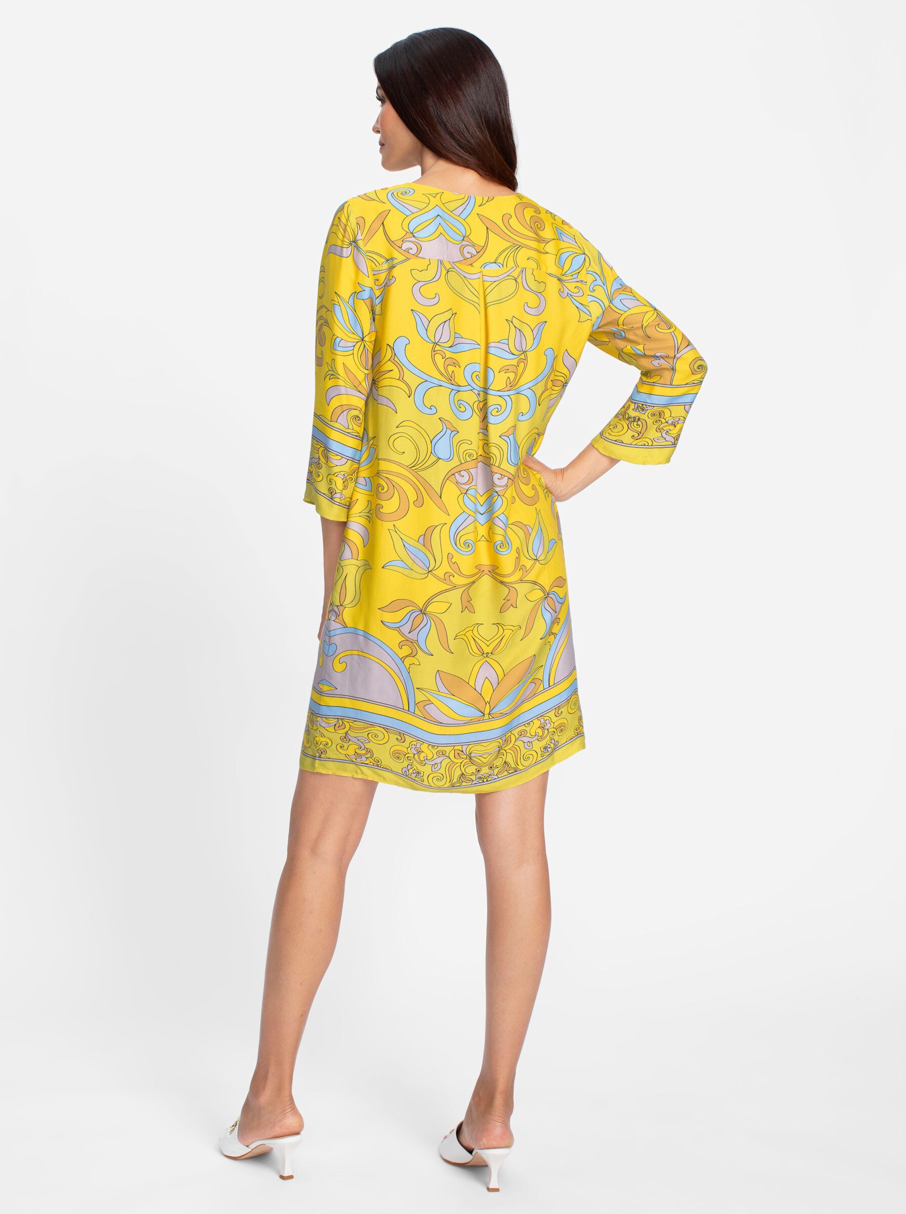 heine Etuikleid Druck-Kleid 3/4-Arm – Bild 2 von 3