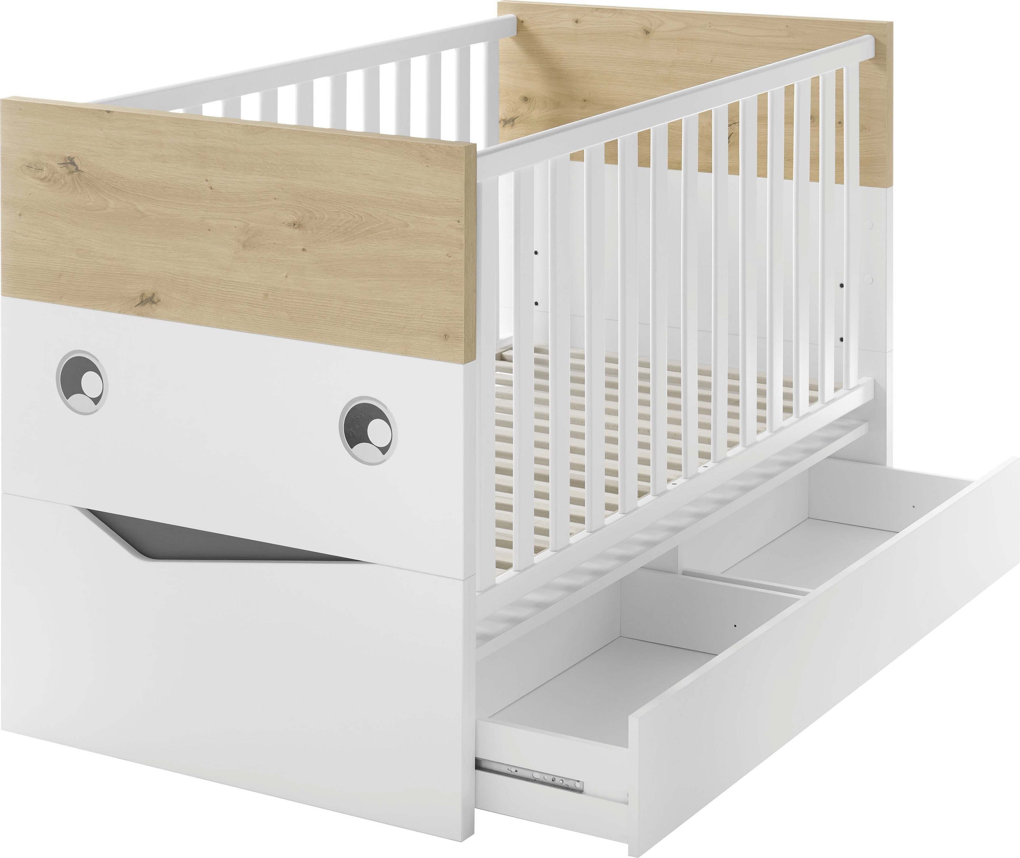Möbel Babymöbel GALLERY M branded by Musterring Bettschubkasten Till, für zusätzlichen Stauraum