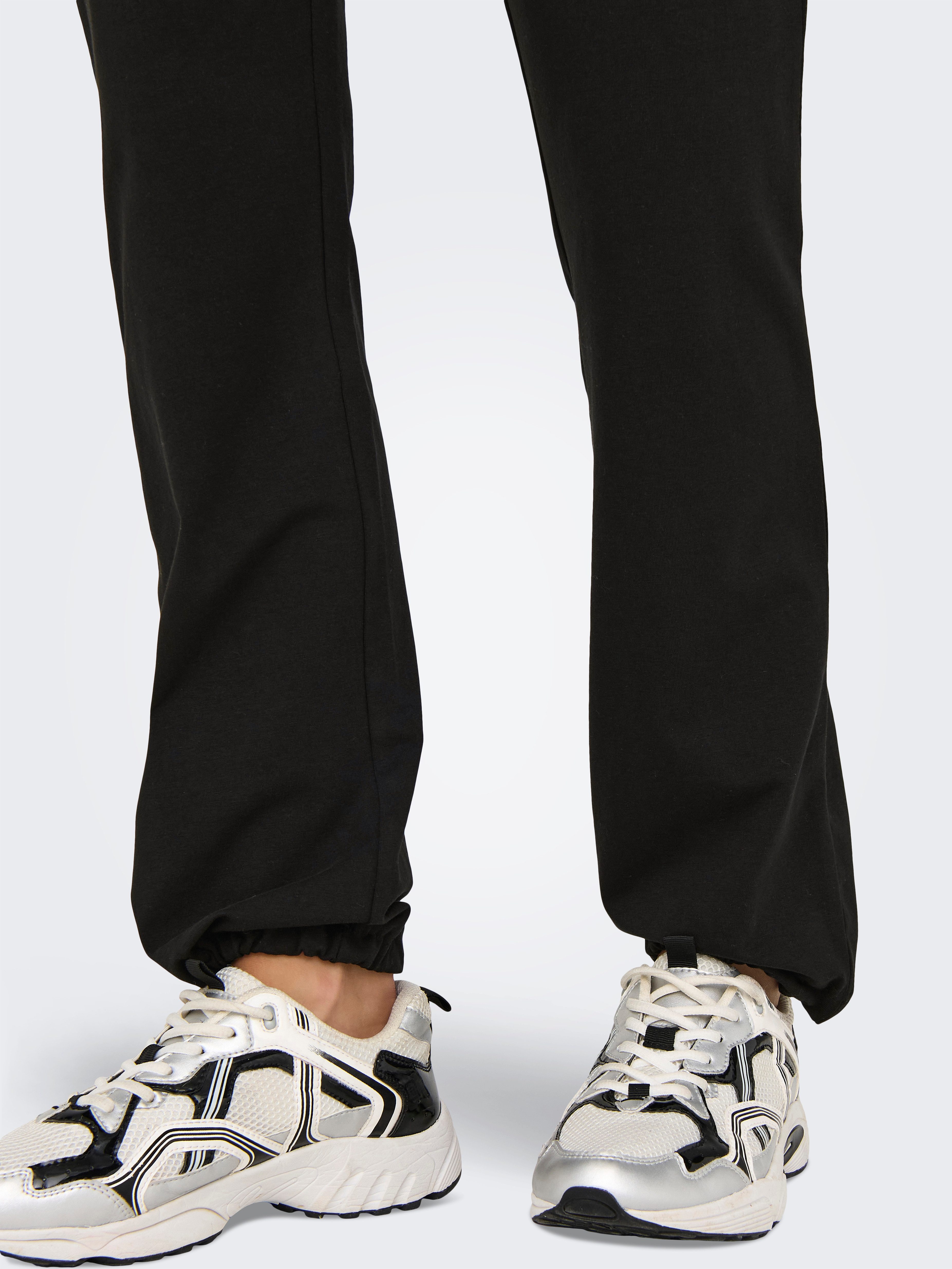 ONLY Play Leggings ONPFOLD MW JAZZ JRS PNT NOOS aus Baumwollmischung mit Elasthan und Jersey, ausgestellte Passform