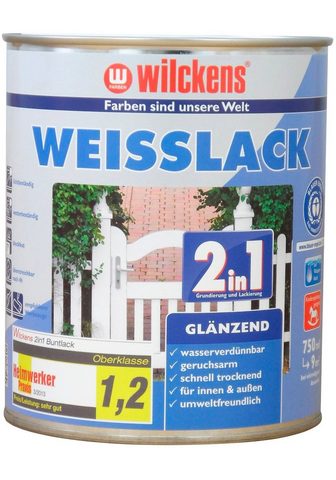 Wilckens Farben Weißlack »2in1 glänzend« tinka dėl Kin...
