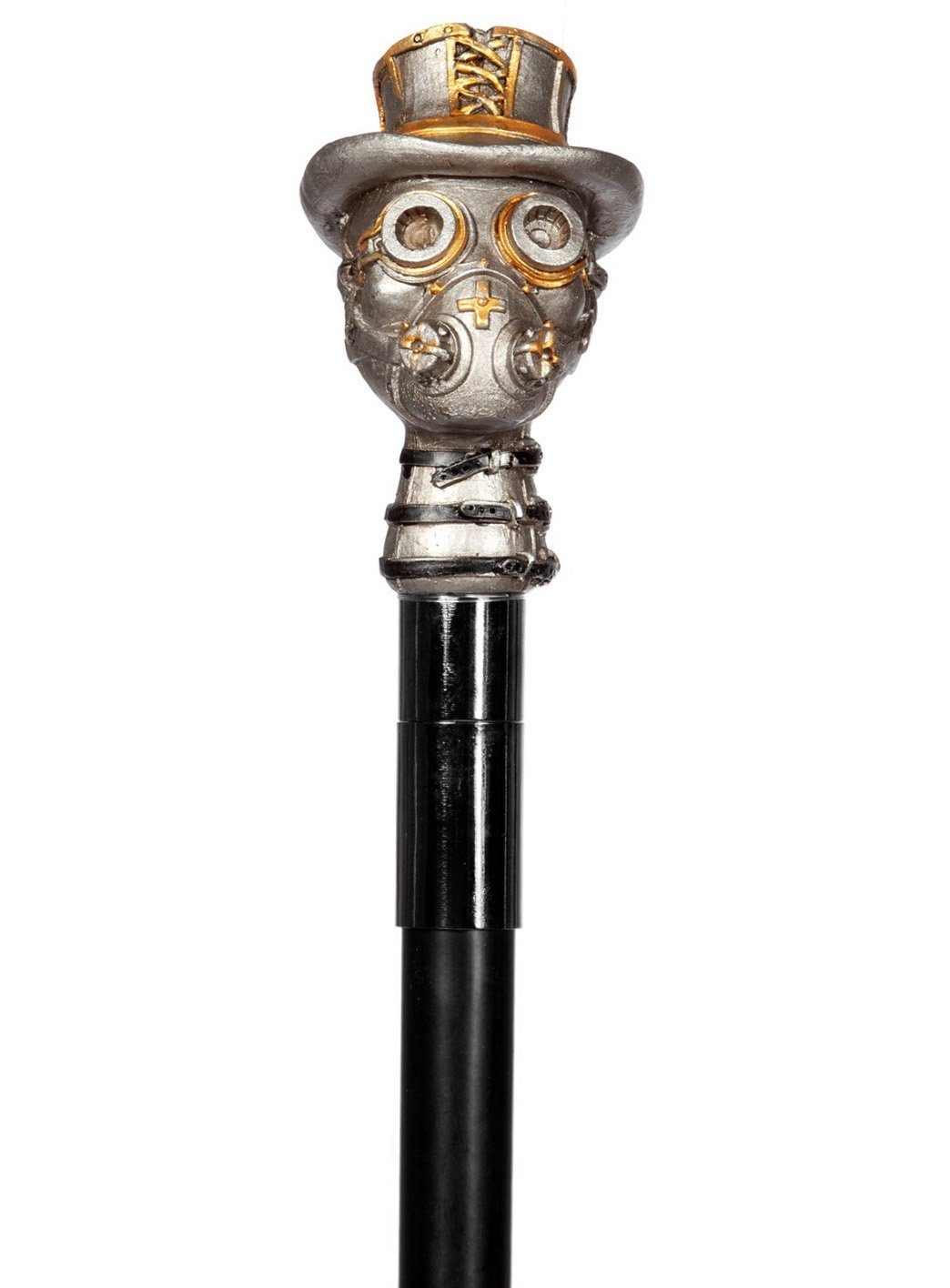 Metamorph Kostüm Gehstock Steampunker - Karneval Faschingskostüm, Originelles Accessoire für Dein Steampunk-Kostüm!