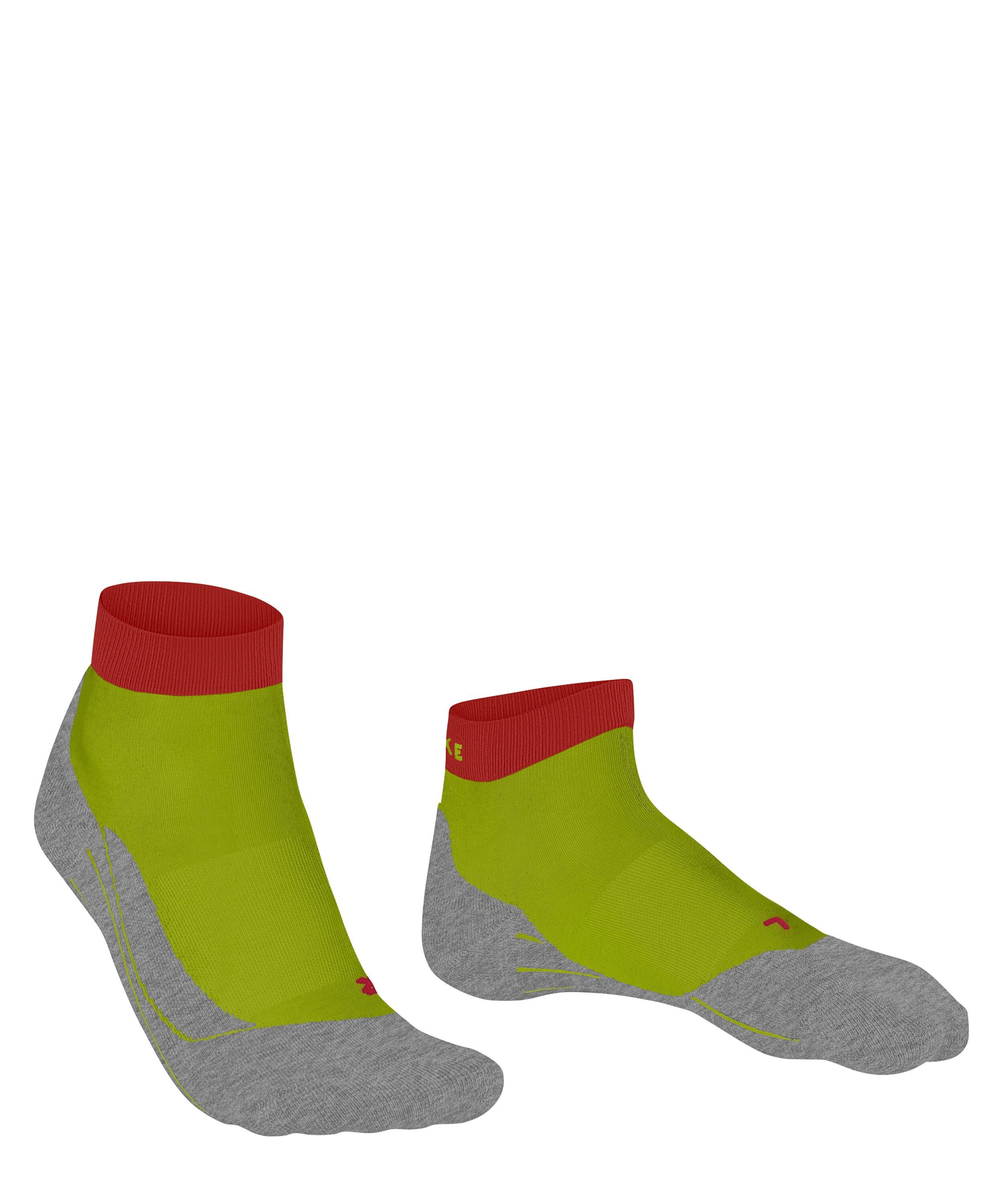 Laufsocke mittlerer (7601) lime (1-Paar) Endurance leichte mit Laufsocken FALKE Polsterung RU4 Short