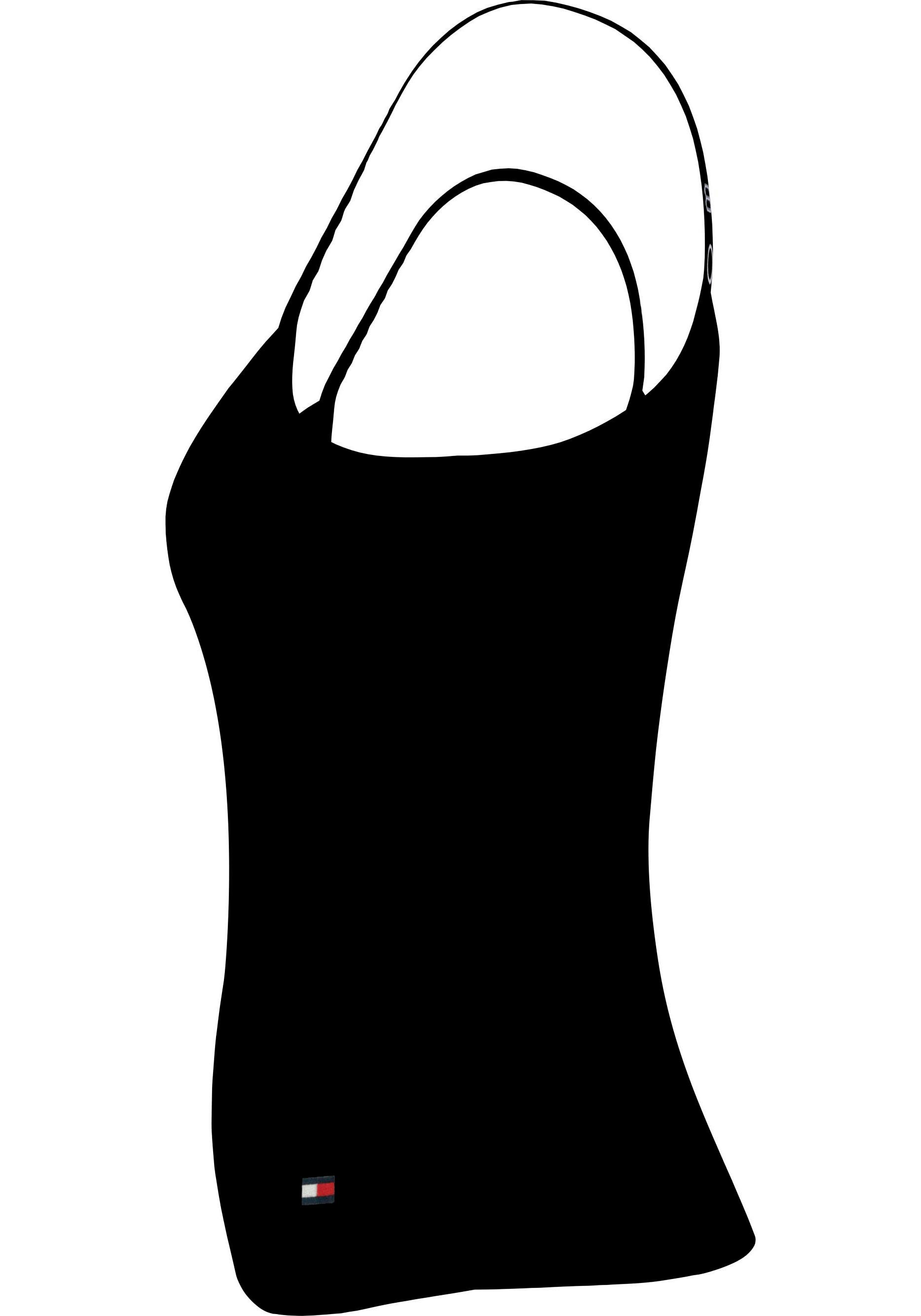 Underwear (Packung, Hilfiger Spaghettitop mit 2 2er-Pack) Hilfiger PACK CAMI Tommy Logo-Flag Black/Misty_Blush Tommy