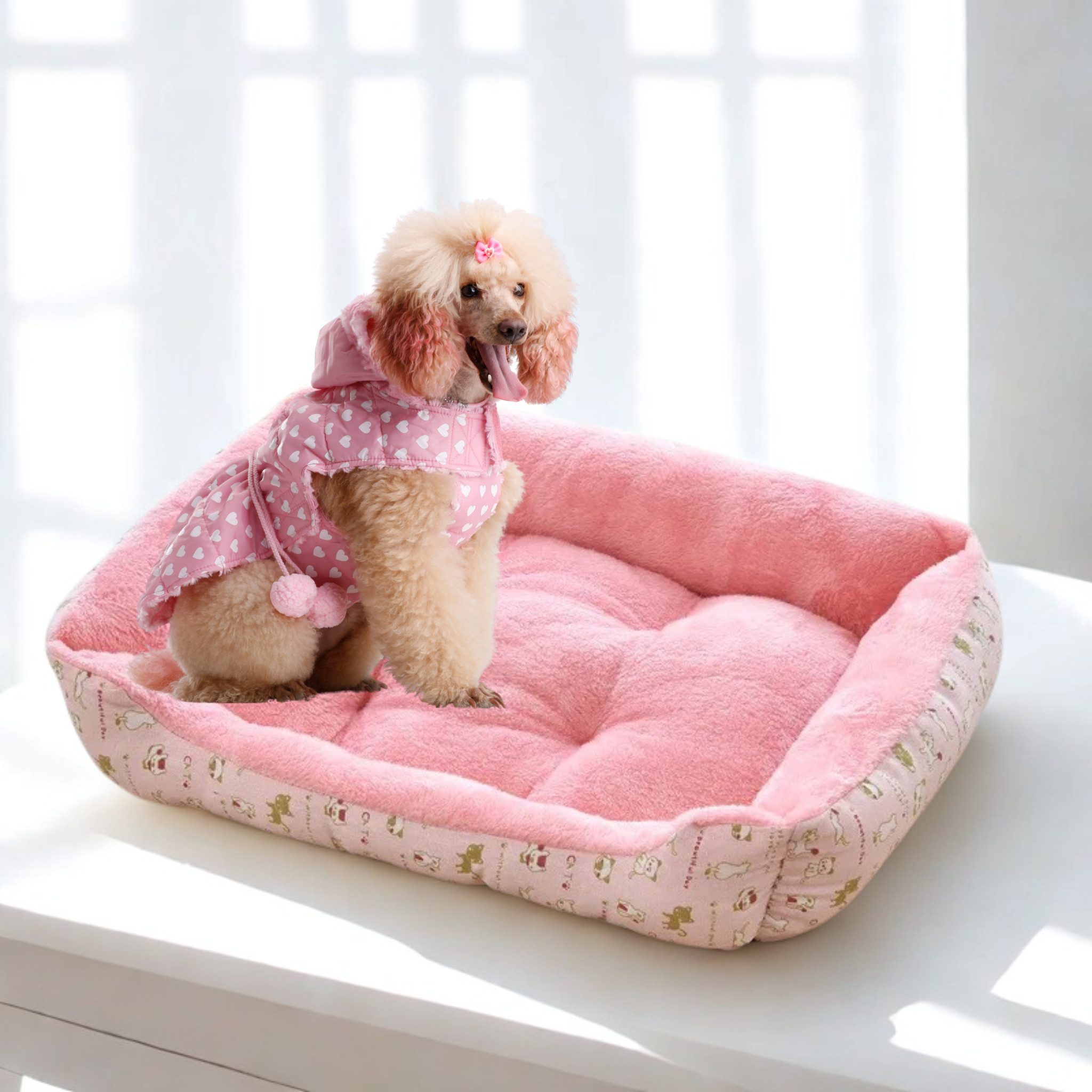 HS.SUPPLY Tierbett Hundebett, weich & bequem günstig online kaufen
