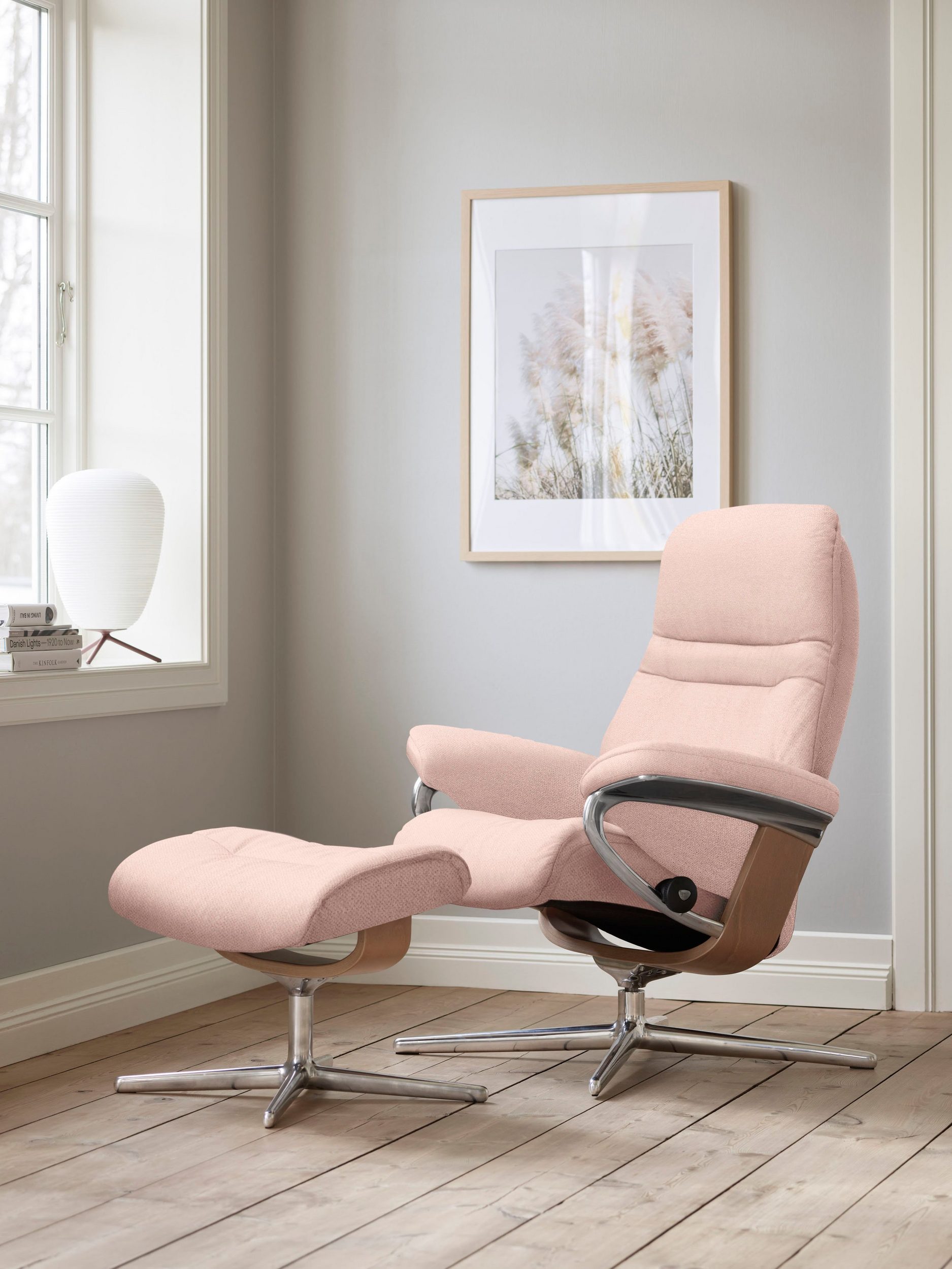 Relaxsessel SUNRISE Light Pink - Einrichtungsbeispiel