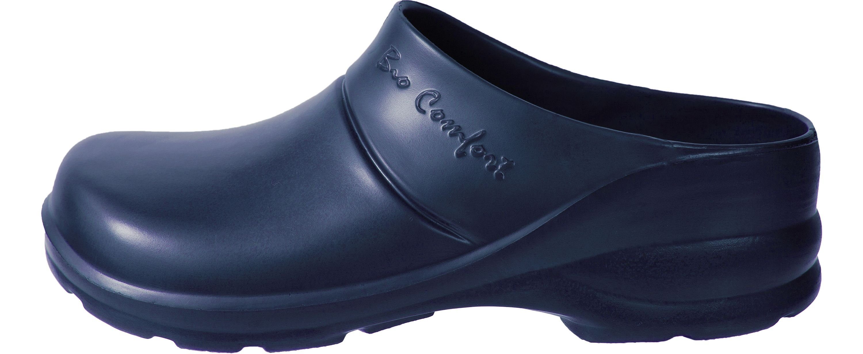 Ladeheid Damen und Herren leichte EVA Dunkelblau LA-858 Clogs Gartenschuhe Gartenclogs Clog