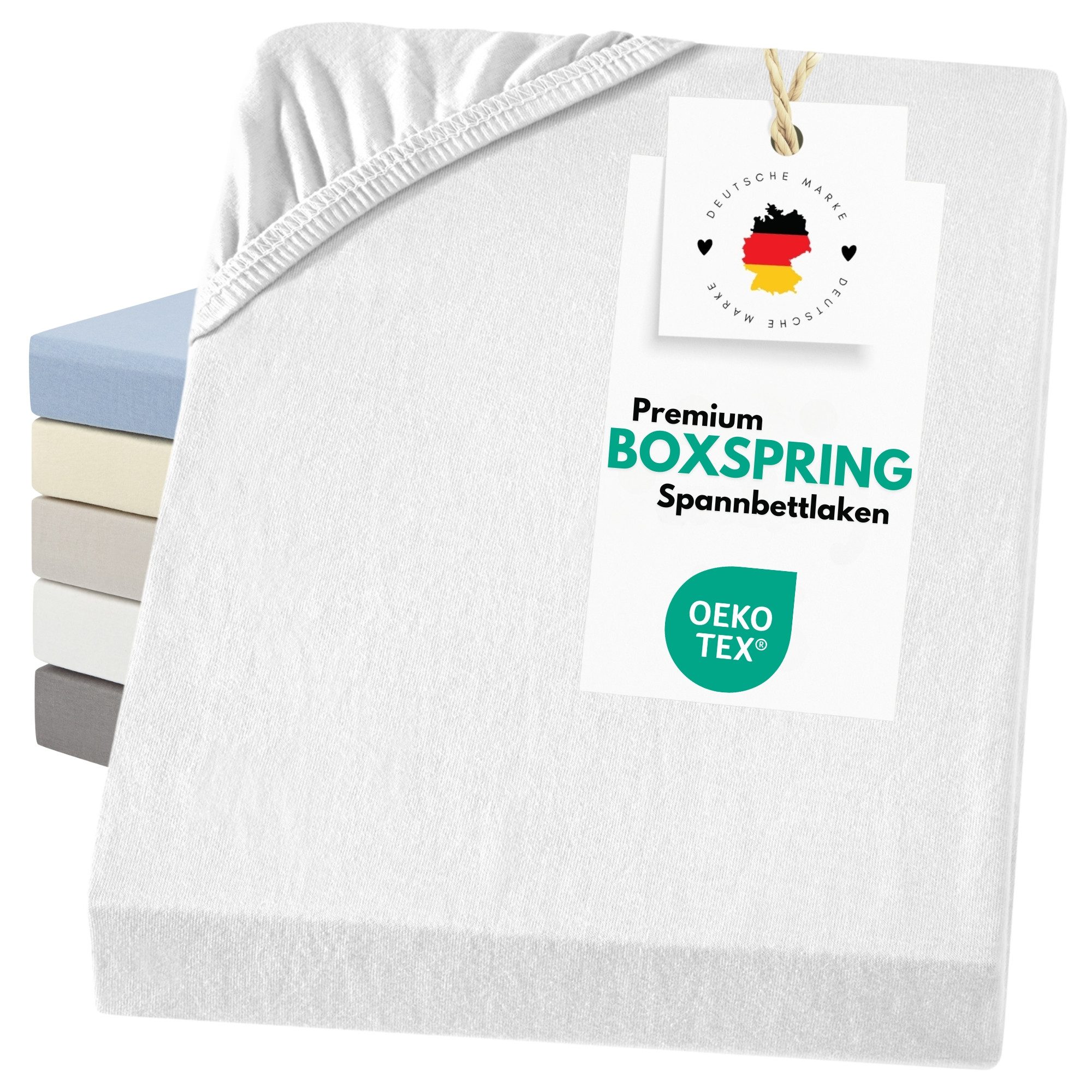 Carpe Sonno Spannbettlaken Boxspringbett Baumwolle 90x200 100x200 140x200 1 günstig online kaufen
