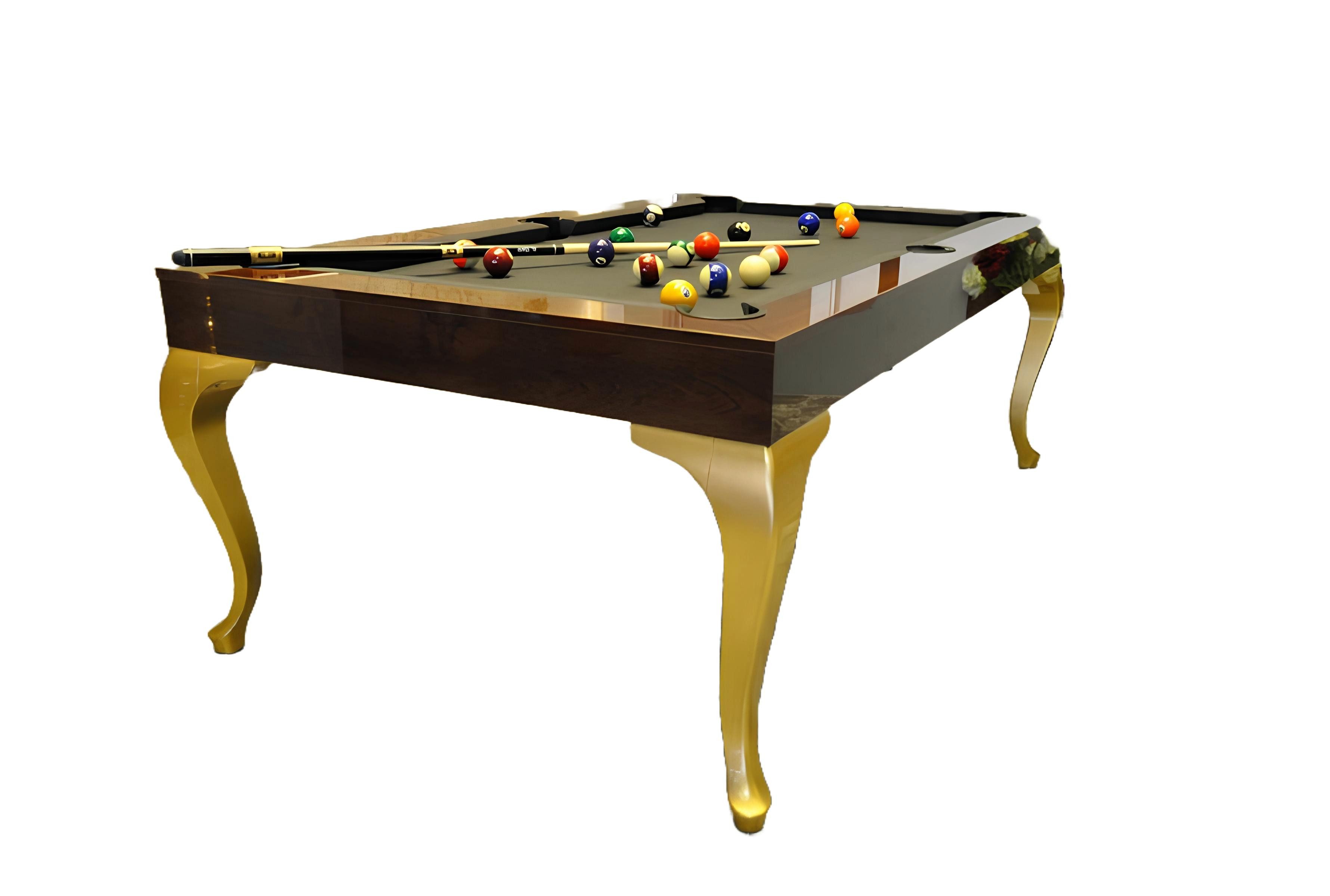Billardtisch Esstisch mit Billardfunktion in elegantem Design