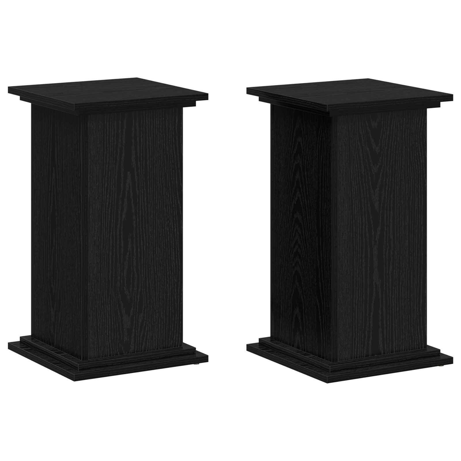 vidaXL Blumenständer Pflanzenständer Schwarze Eiche 33x33x60 günstig online kaufen