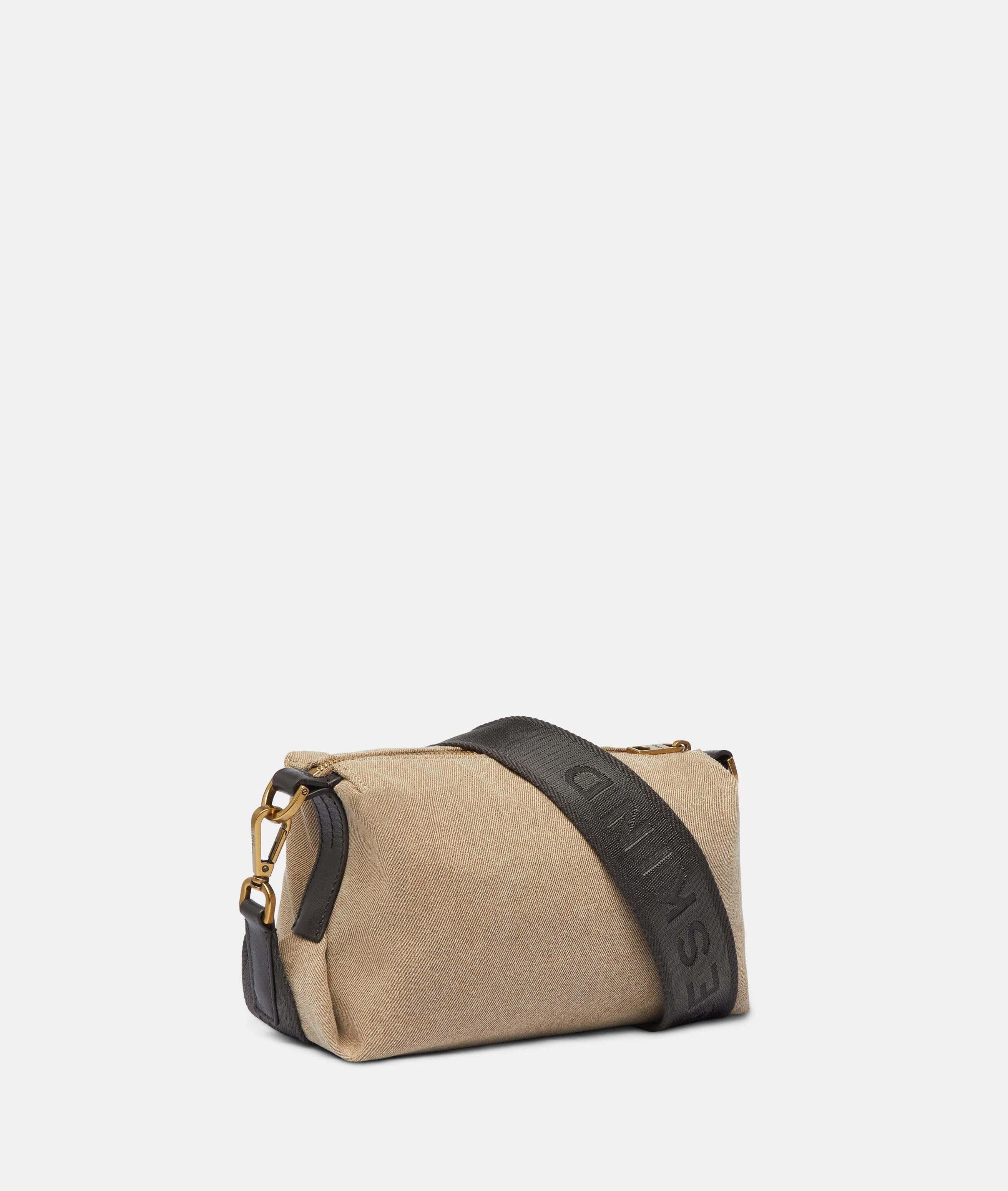Liebeskind Berlin Umhängetasche Denim Elvira Camera-Bag S, Geräumige Umhängetasche aus Denim