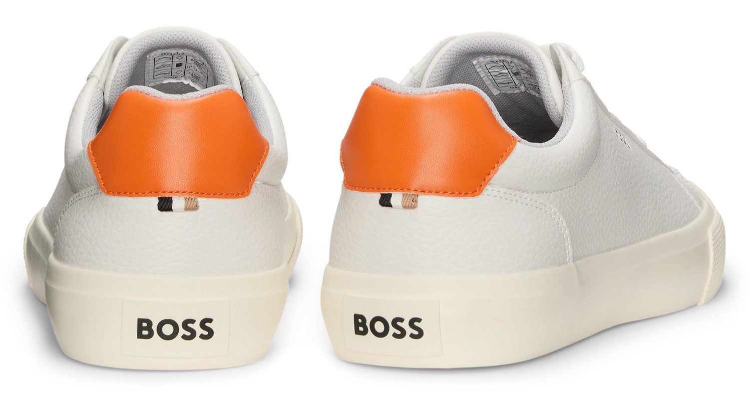 BOSS Aiden_Tenn Sneaker Schnürschuh, Halbschuh, Freizeitschuh mit Schaftrandpolsterung