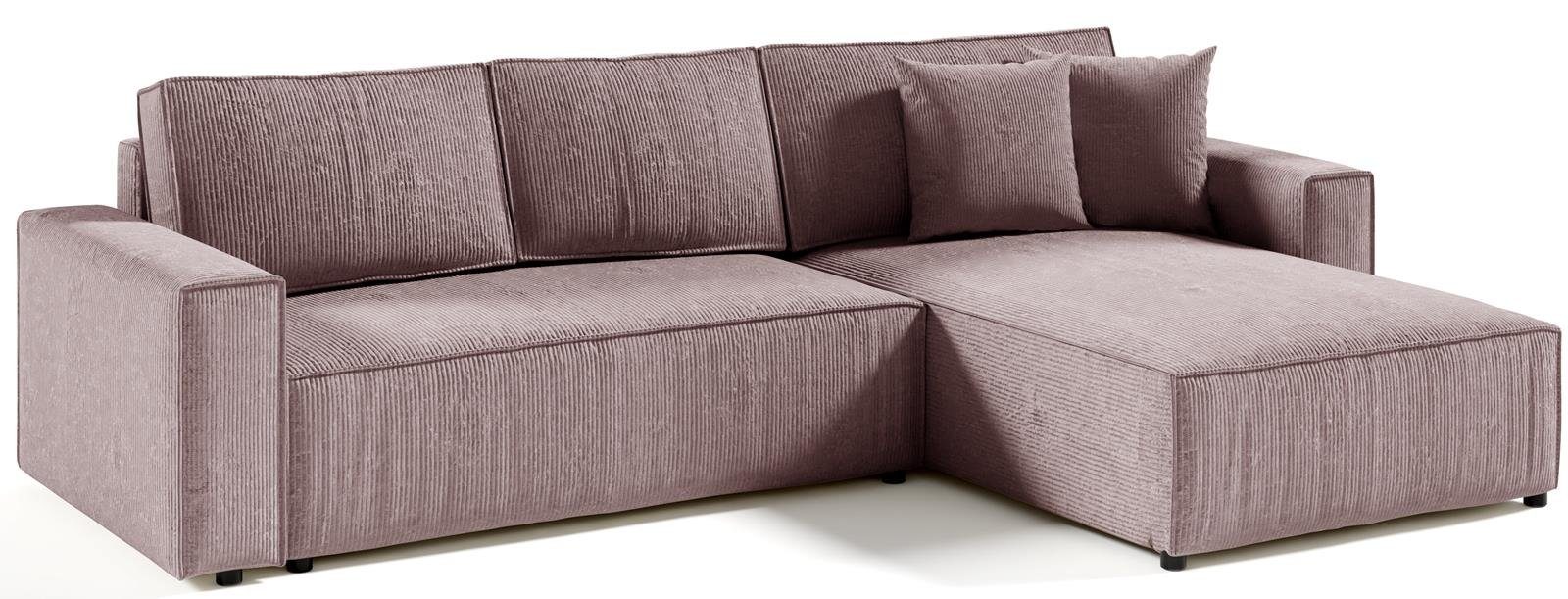 Compleo Ecksofa mit Schlaffunktion, Sofa Eckcouch günstig online kaufen