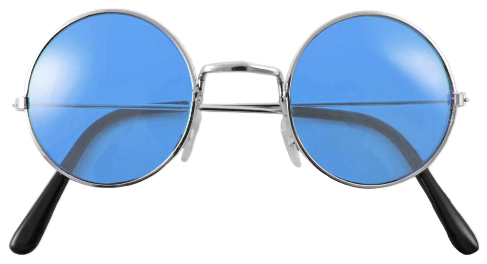 Das Kostümland Verkleidungsmaske Lennon Brille Nickelbrille, Blau günstig online kaufen