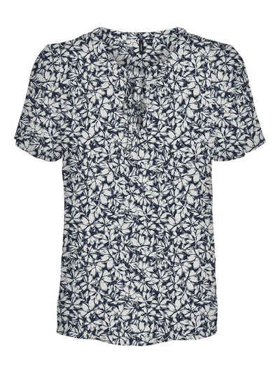 Vero Moda Blusenshirt VMMENNY STRING SS TOP WVN GA