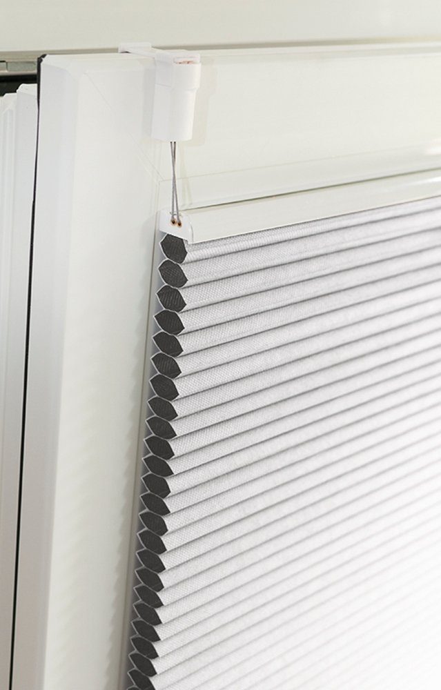 Kutti Wabenplissee Wim, verdunkelnd, ohne Bohren, günstig online kaufen