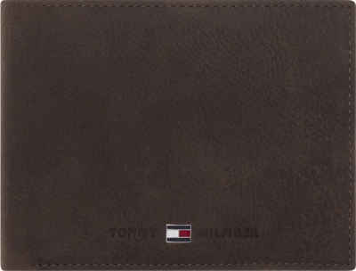 Tommy Hilfiger Geldbörse JOHNSON CC AND COIN POCKET, im kleinen Format aus hochwertigem Leder