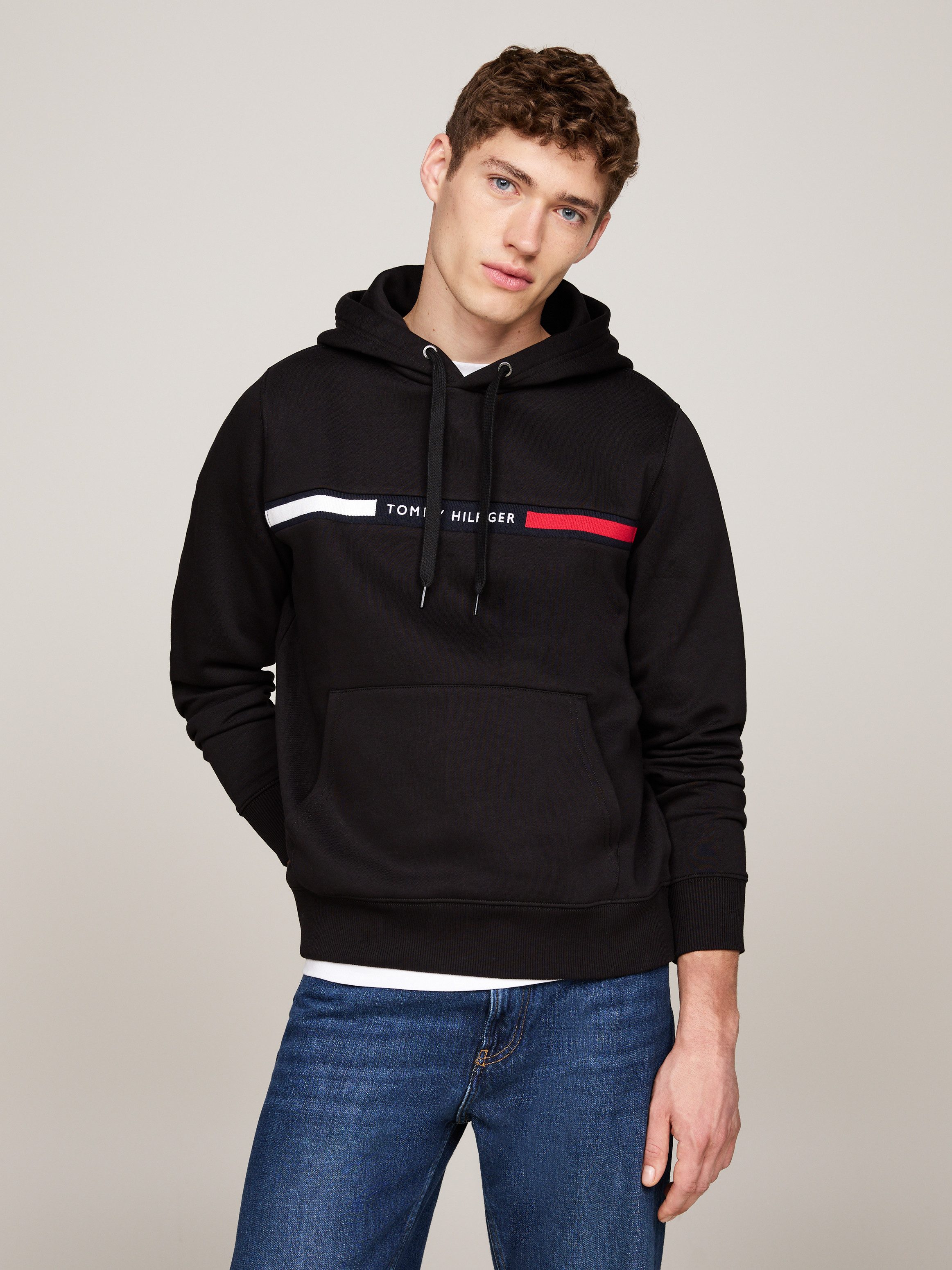 Tommy Hilfiger Kapuzensweatshirt HILFIGER CHEST INSERT günstig online kaufen