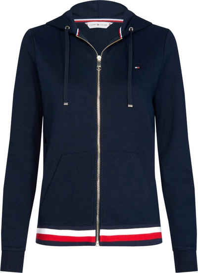 Tommy Hilfiger Kapuzensweatjacke HERITAGE ZIP-THROUGH HOODIE