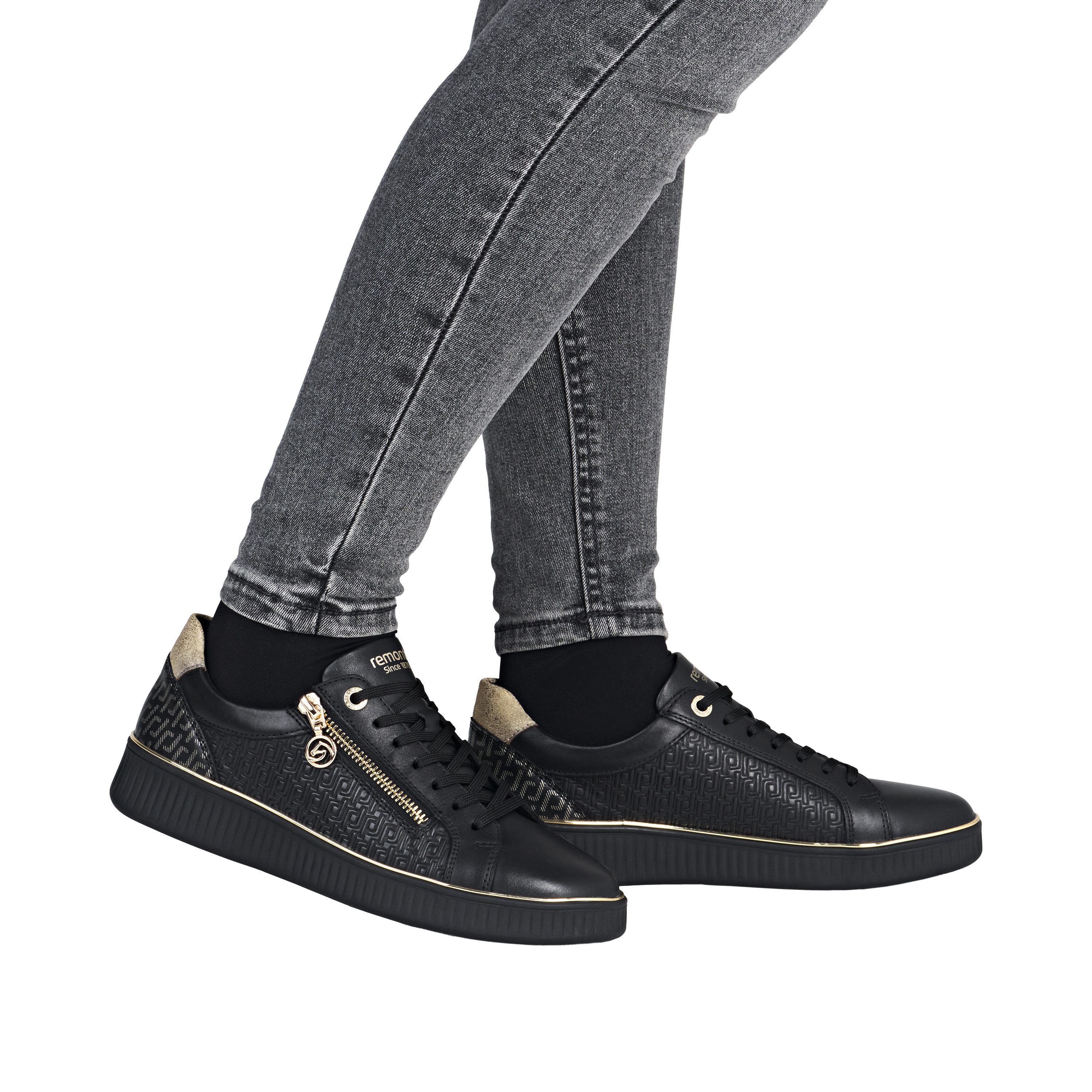 Remonte Elisabeth Hurley-Collection Plateausneaker Schnürschuh, Halbschuh, günstig online kaufen