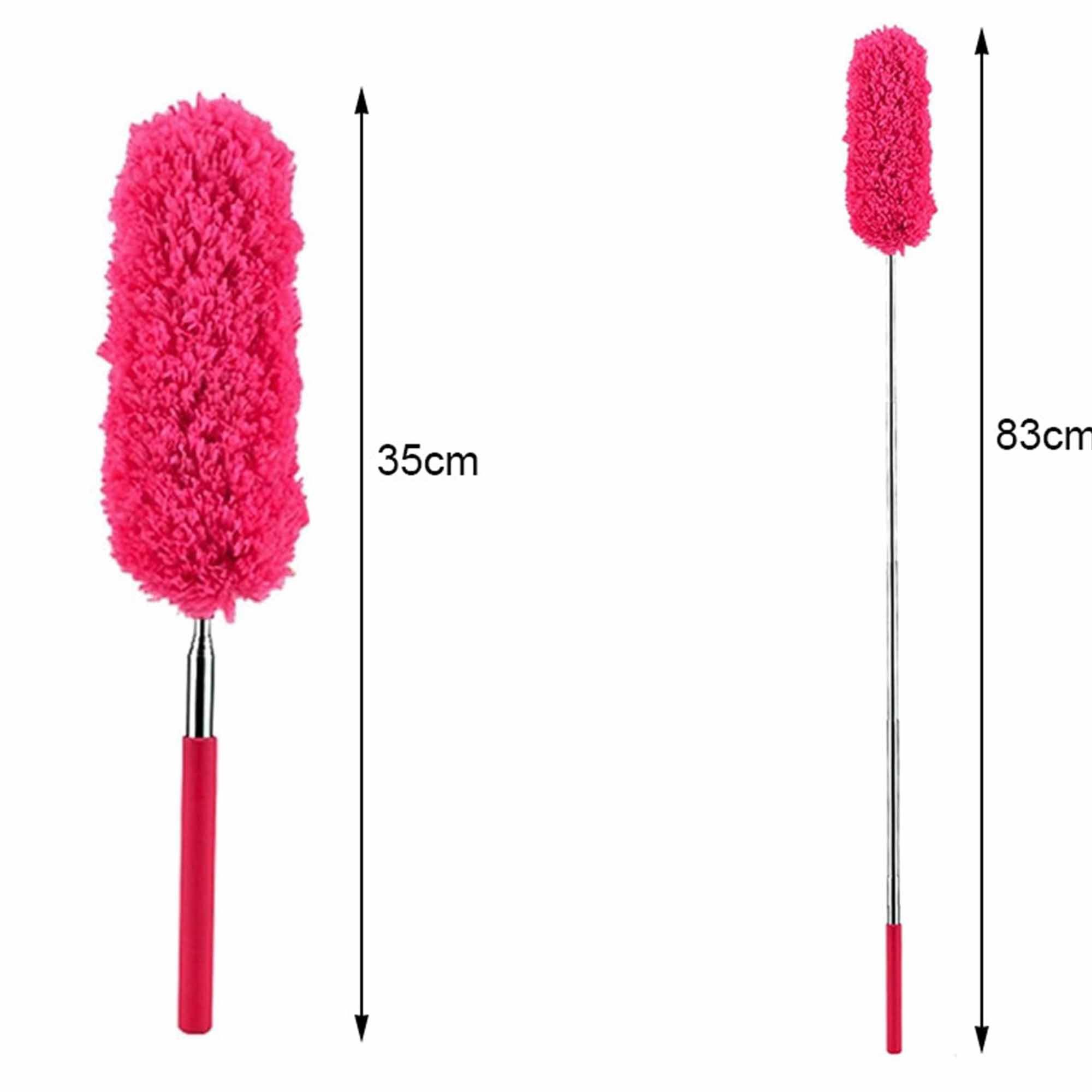 VERK GROUP Staubwedel Staubwedel Teleskop Staubfänger 36cm - 84cm (1-St), Staubwischer, Ausziehbar, Staub, Wedel
