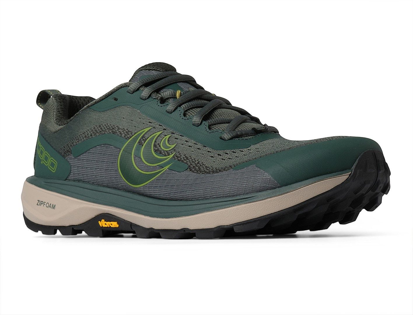 Topo Terraventure 5 (Trail, breitere Zehenbox) 2026 grün Herren Laufschuh