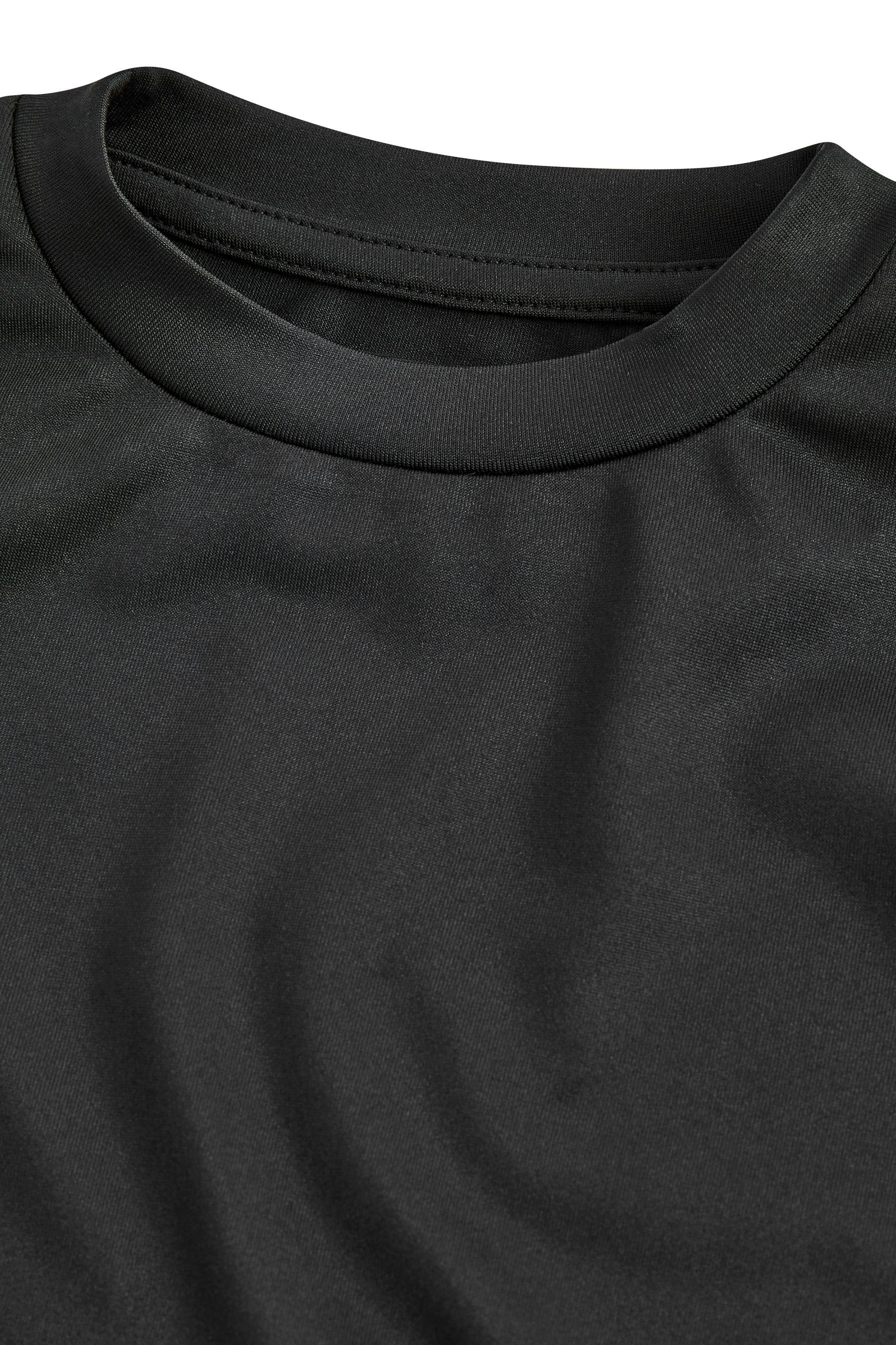 (1-tlg) Langärmelige Black Next Langarmshirt Basisschicht