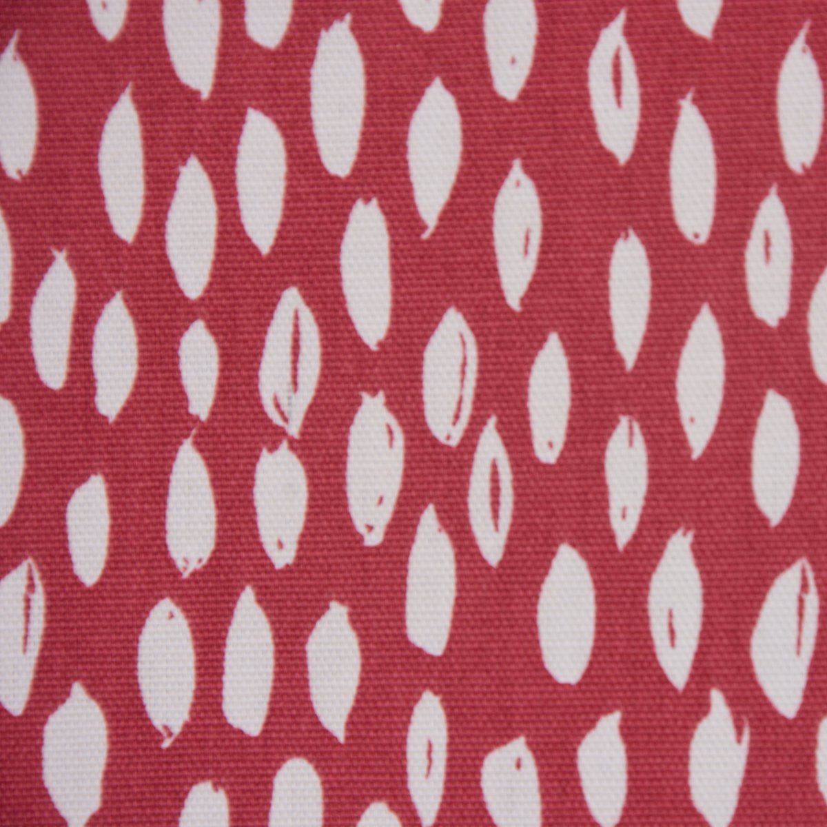 Vorhang SCHÖNER LEBEN. Vorhang Smok-Schlaufenband Germany, made Tropfen rot (1 in LEBEN., Baumwolle, blickdicht, vorgewaschen Kleckse handmade, SCHÖNER 245cm, St)