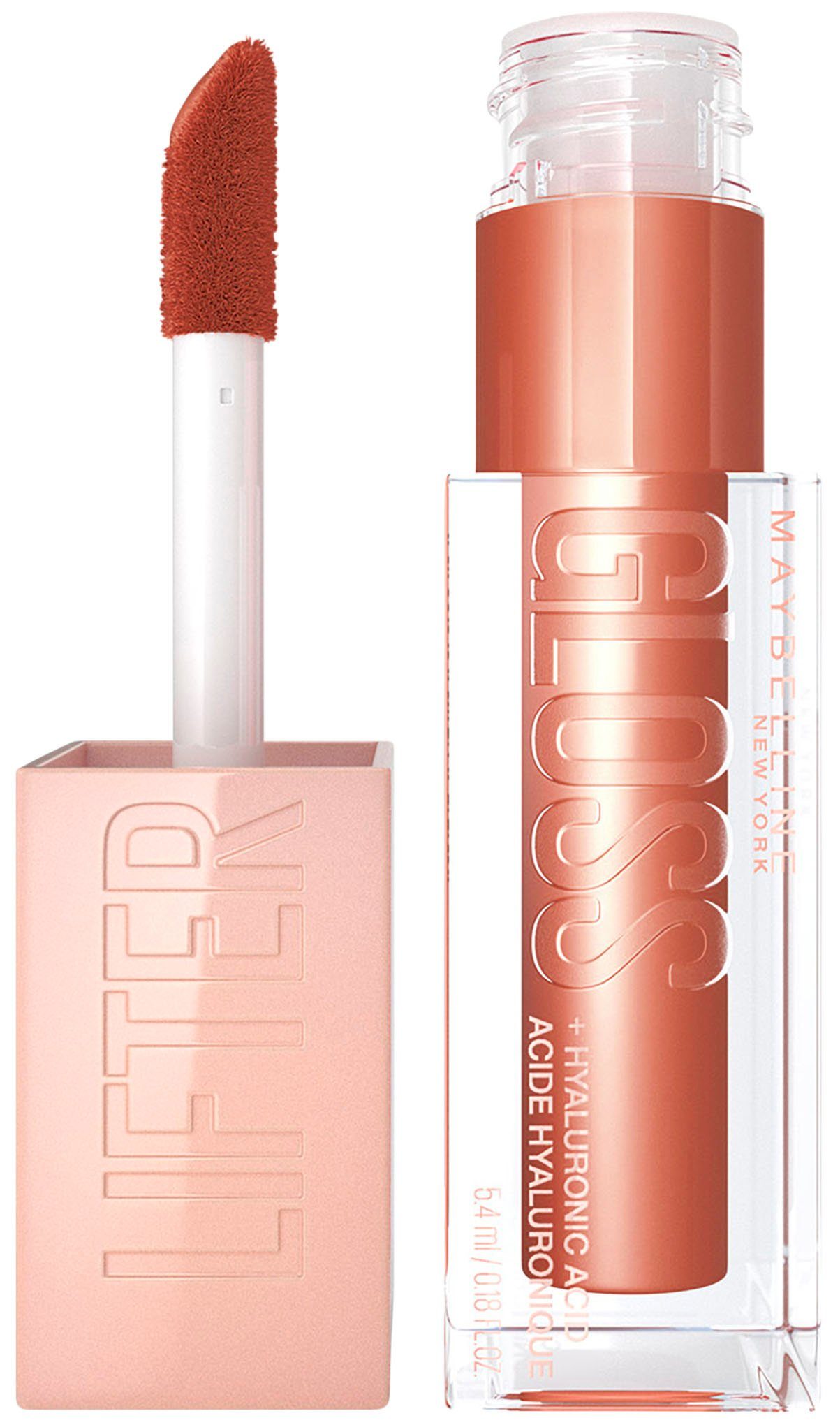 MAYBELLINE NEW YORK Lipgloss Lifter Gloss, mit natürlichen Inhaltstoffen