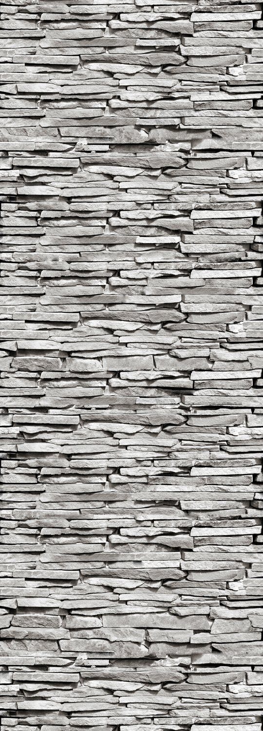 queence Vinyltapete Farid, glatt, Steinoptik, 90x250cm, selbstklebend, kinderleichte Anbringung, Sticker