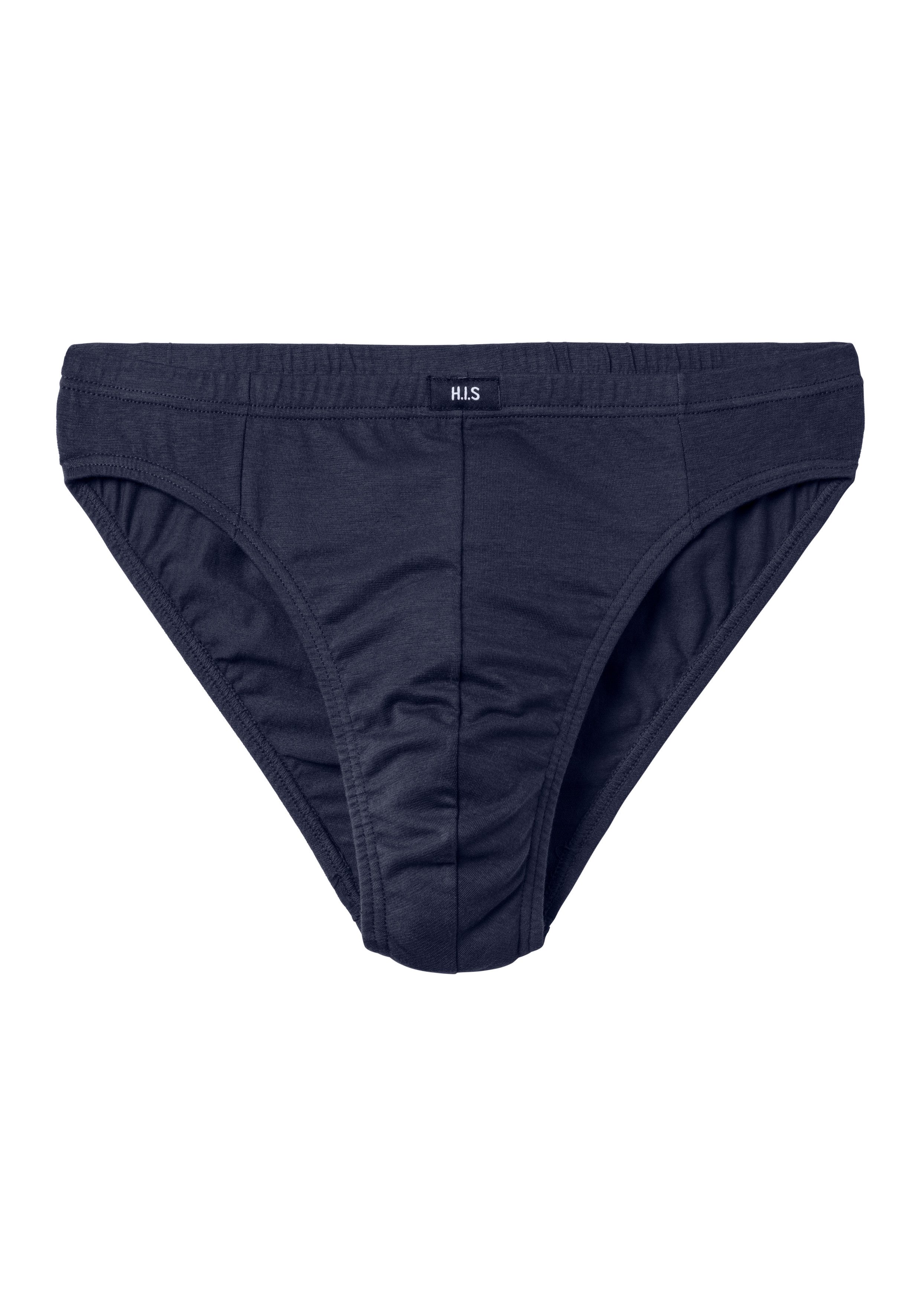 H.I.S Slip Männer Unterhose (Packung, 10-St) in Unifarben
