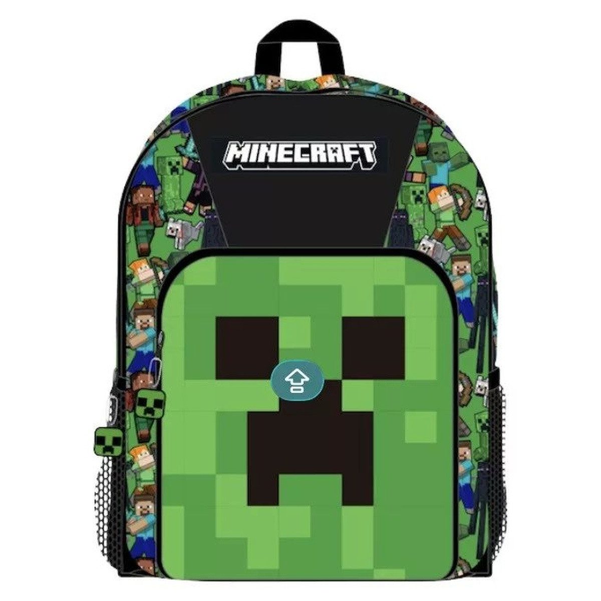 Minecraft Kinderrucksack Minecraft Face Schultasche, Tasche 42 cm (1-tlg)