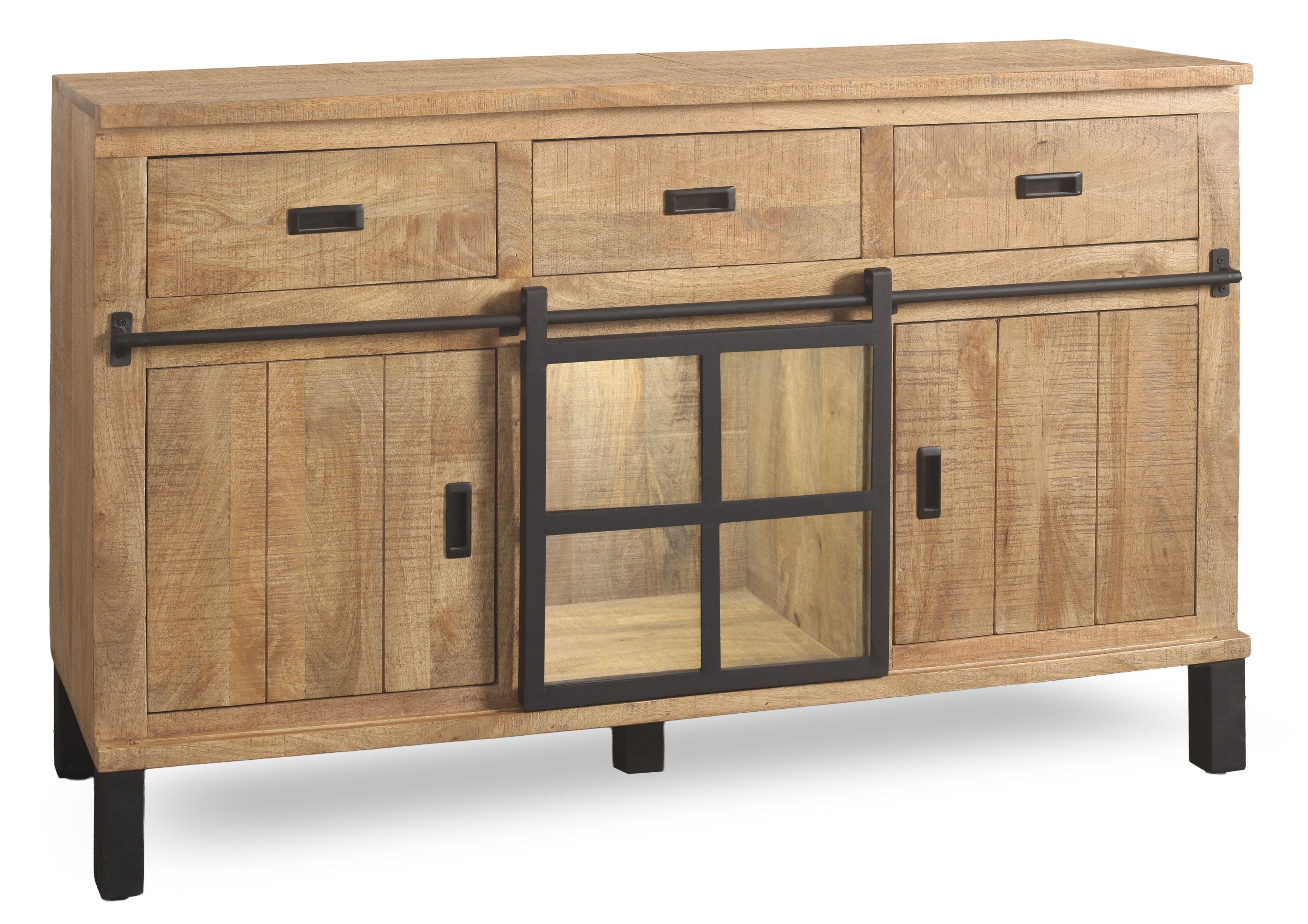 HARPER Kommode Kommode HARPER WOODLAND BHT 145x90x42 cm beige Sideboard Bürokommode