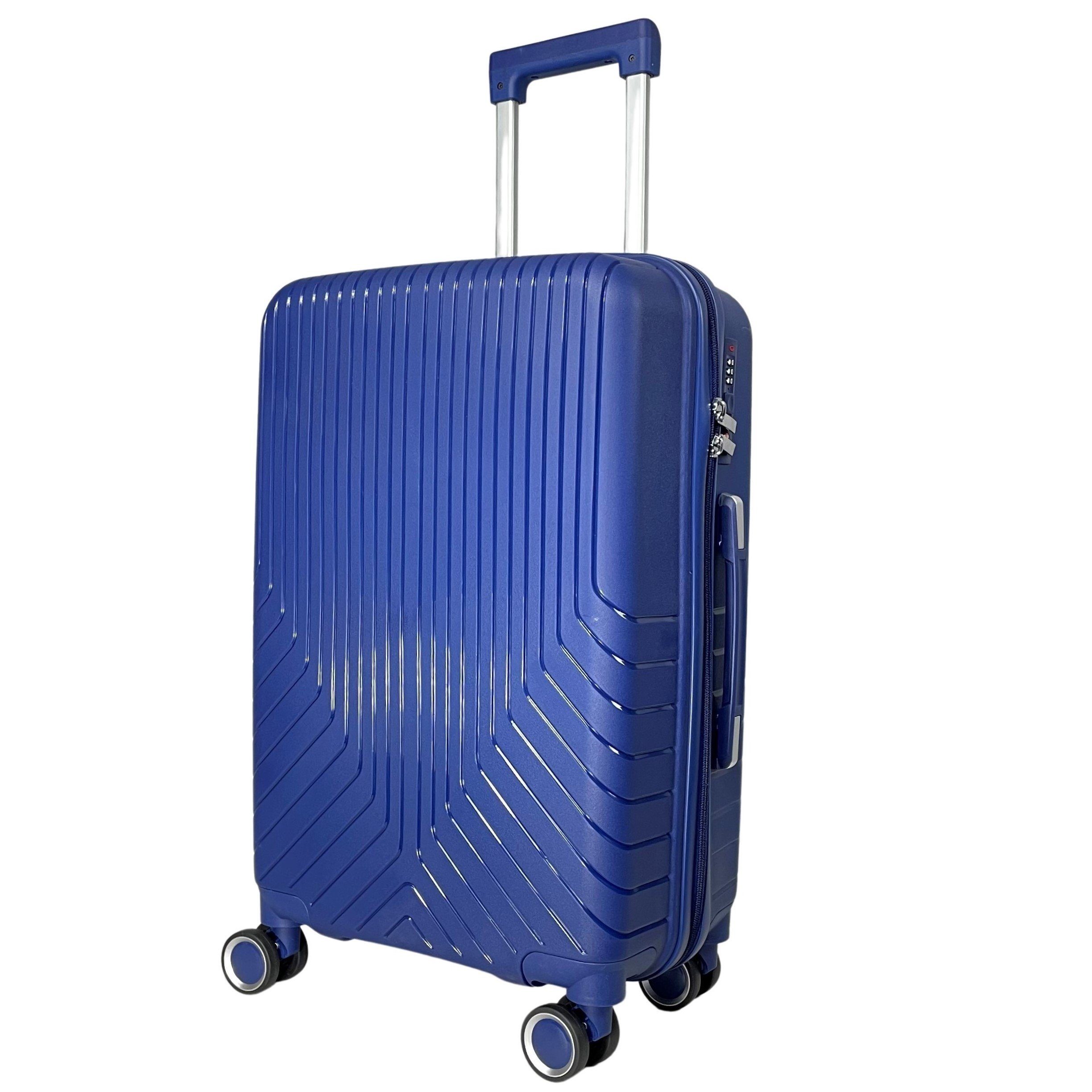 MTB Koffer Reisekoffer Reisetasche Koffer Handgepäck Tasche M/L/XL/XXL/4er Set Blau