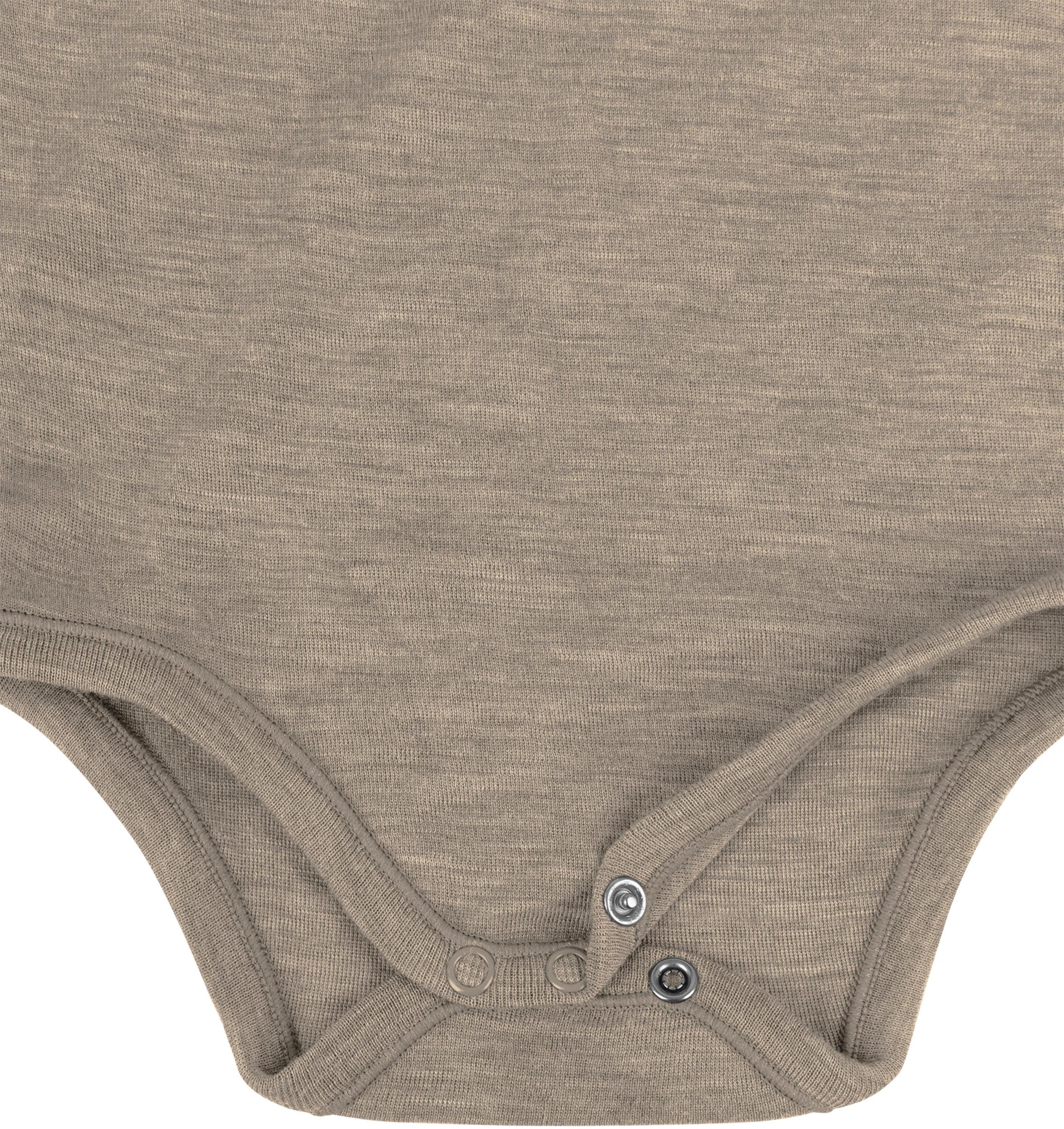 normani Langarmwickelbody Baby Merino Body Langarm Auckland Langarm Body mit Umschlag - Strampler Einteiler aus 100 % Merinowolle